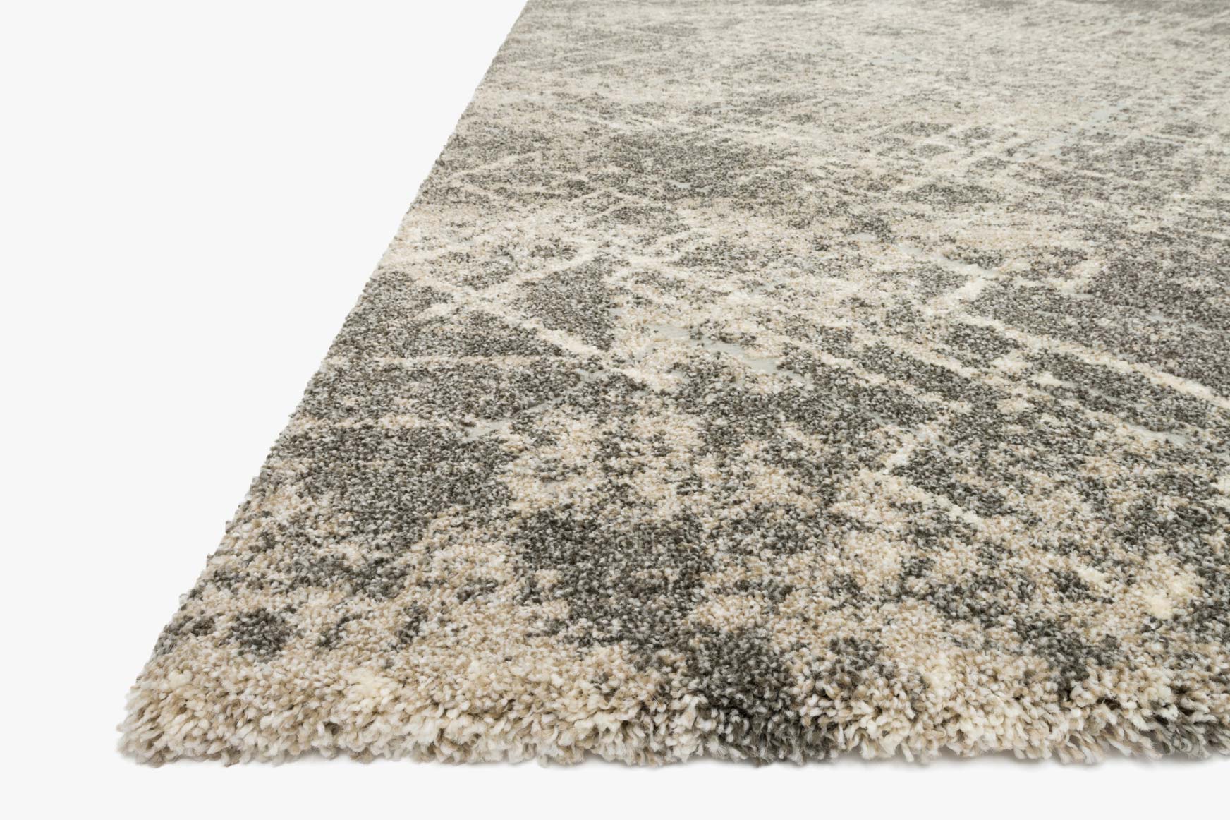 Loloi Landscape Collection - Contemporary Power Loomed Rug in Stone (LAN-05)