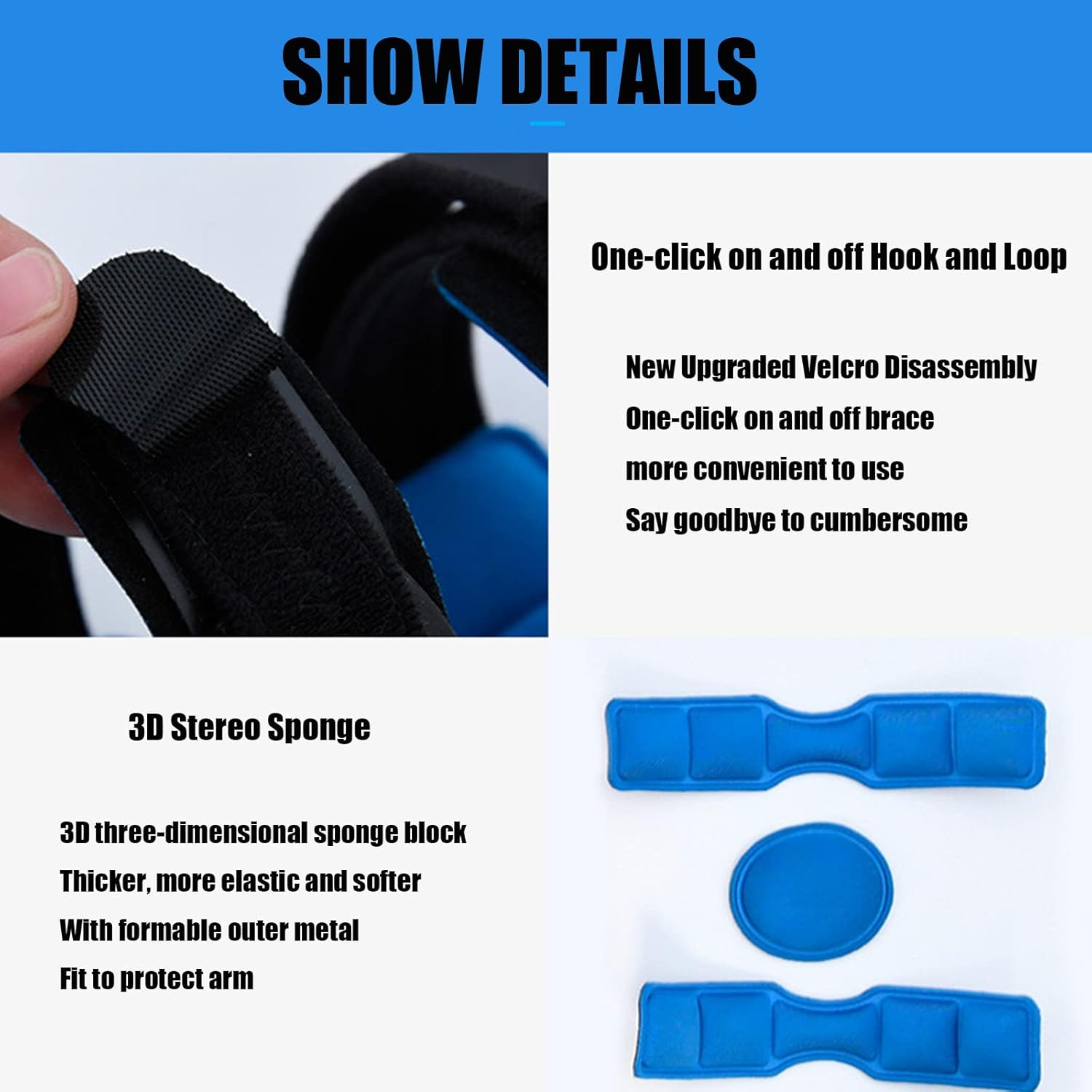 Elbow Brace - Hinged Support Sling Stablizer for Dislocated Arm - Adjustable Splint and Shoulder Strap - Mend Women Sports Surgery Injury Recovery Pain Relief,Left