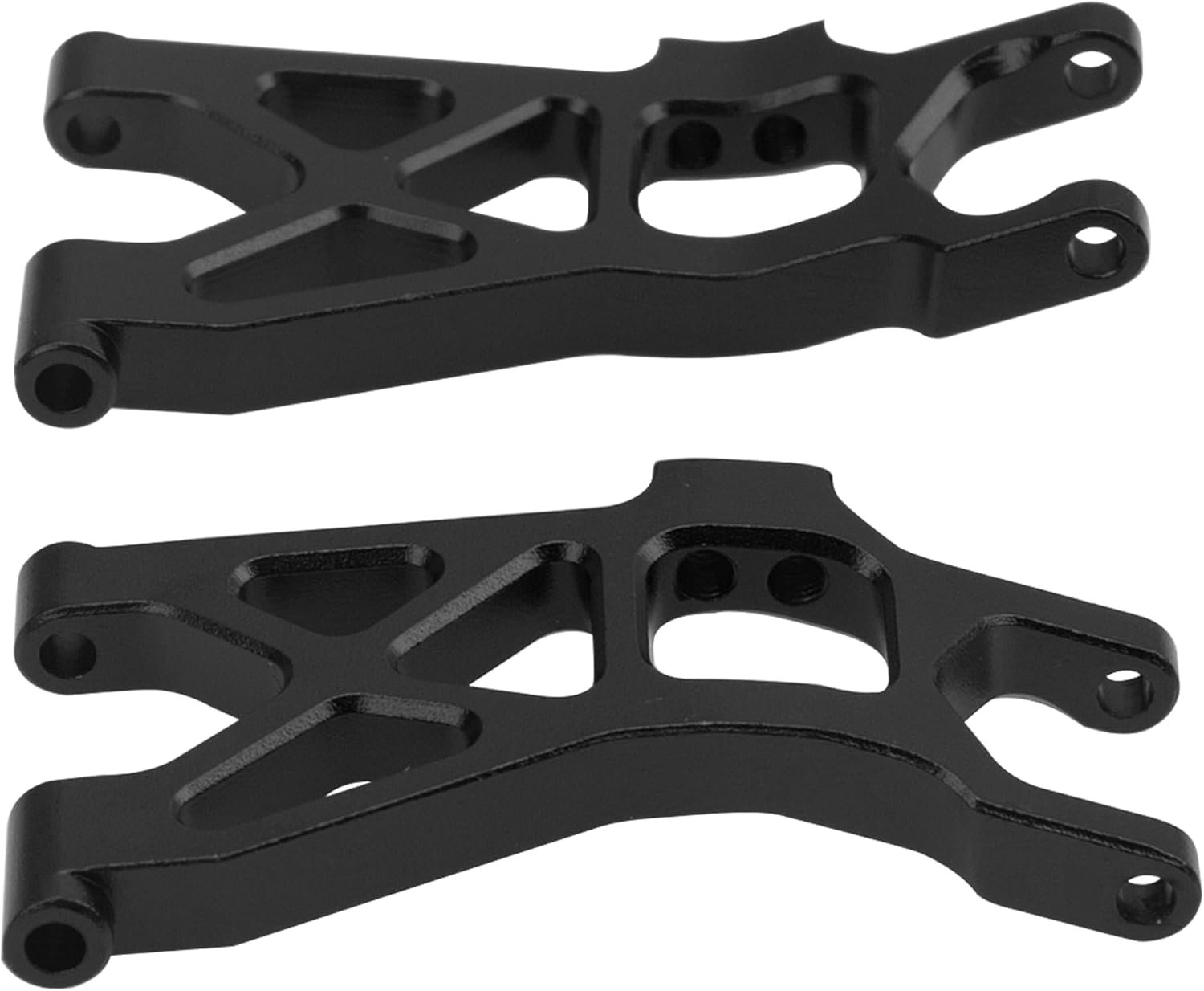 Metal C-Hubs, Front Control Arms & Rear Lower Arms & Rear Axle Support A Frame & Steering Knuckles Compatible with 1/18 Axial Yeti Jr RTR RC Car Upgrade Part (Black)