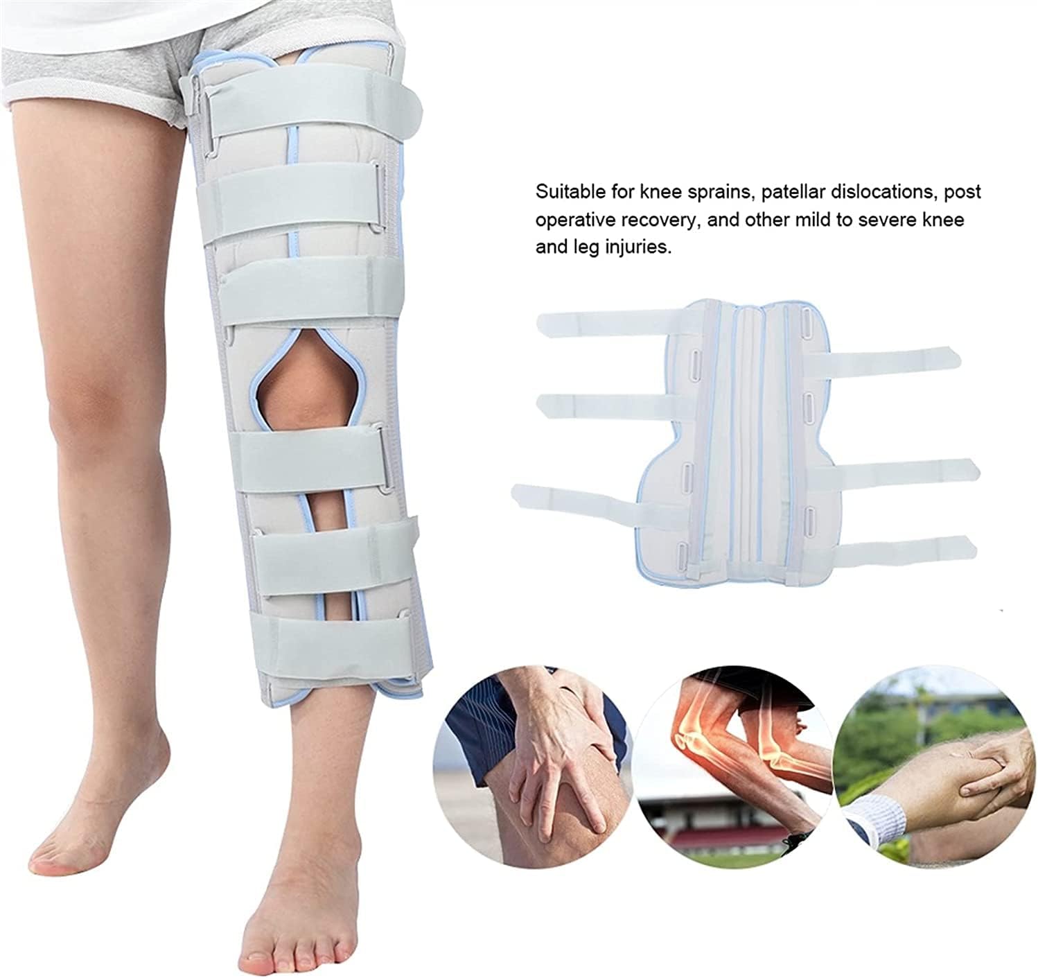 HUANGJUN Ankle Splint Posture Corrector Adjustable Orthosis Foot Postural Support Pain Relief Braces Feet Pedicure Orthotics Health Care