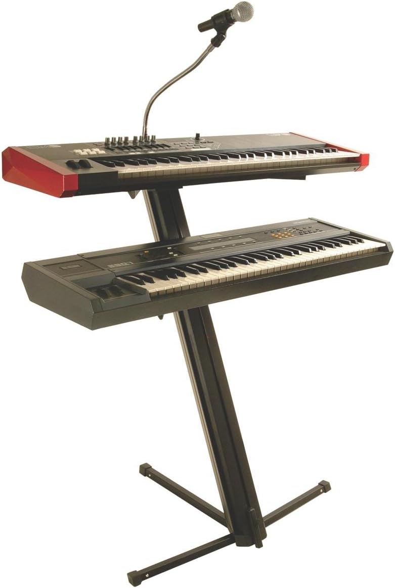 OnStage On-Stage KS9102 Quantum Core Column Keyboard Stand,Black