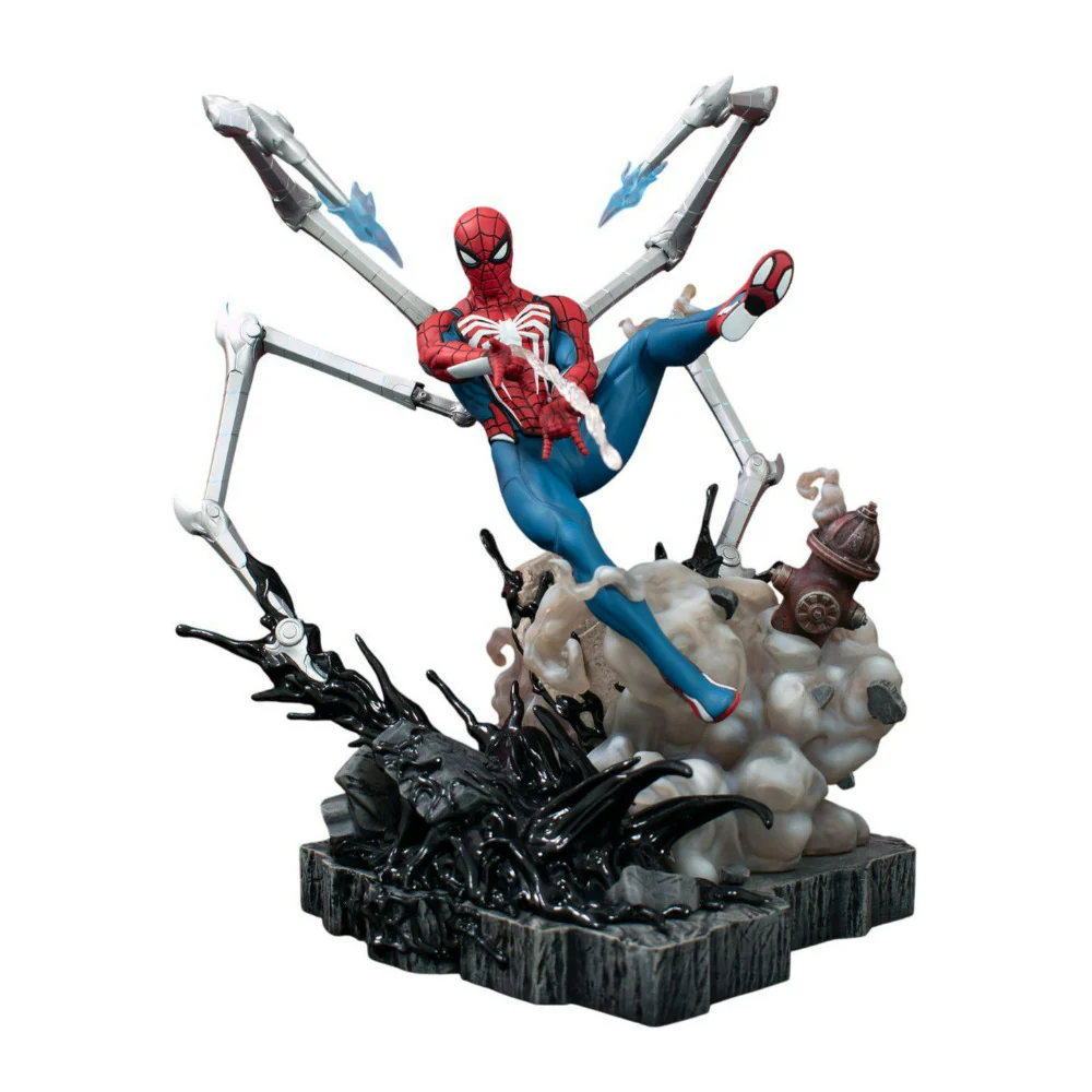 Diamond Select Toys 12 Inch Spider Man Deluxe Diorama PVC Statue
