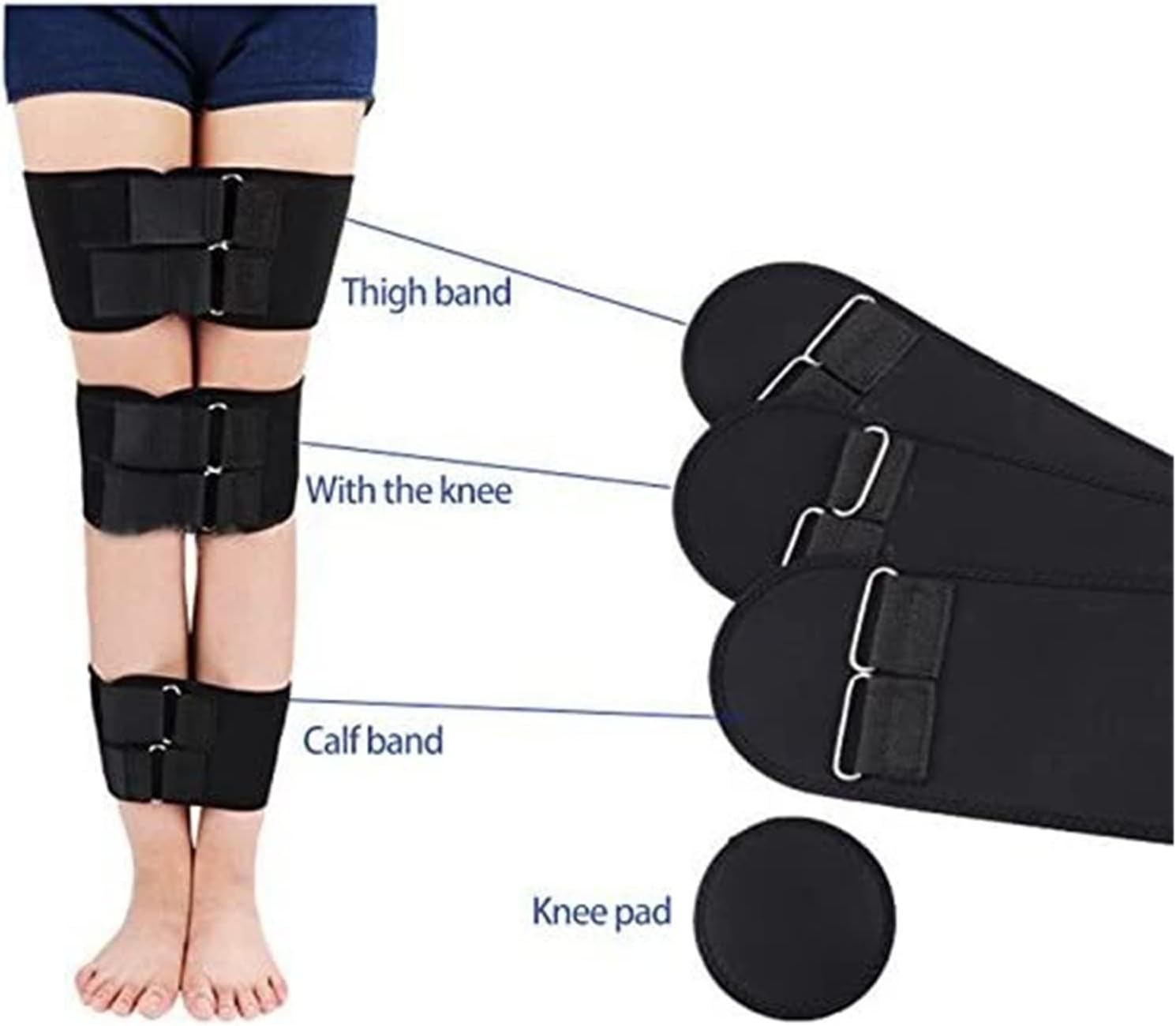 Legs Correction Belt O Type Legs X Type Leg Straightening Band Bandage Posture Corrector Used for Men Women and Children,