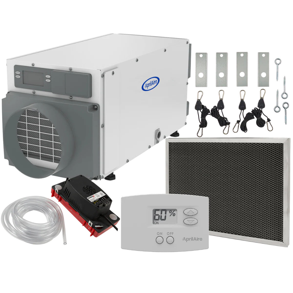 Aprilaire E070 70-Pint Crawlspace Dehumidifier + Basement Package