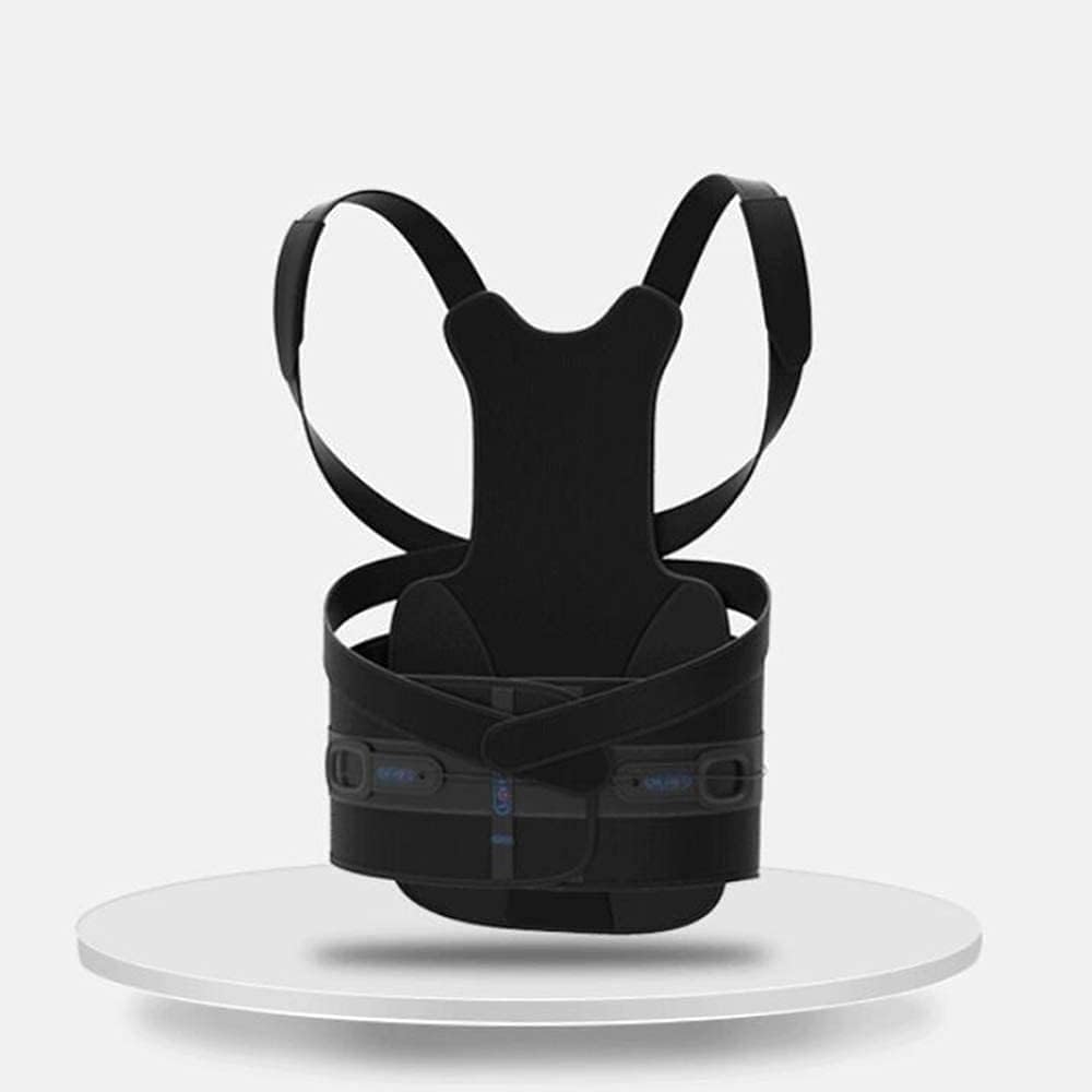 Back Brace Posture Corrector - Back Support Belt with Fully Adjustable Straps Relief Lower, Improve Posture & Provides Lumbar Support - Fit for Men & Women Relieves Pain (Size : S)