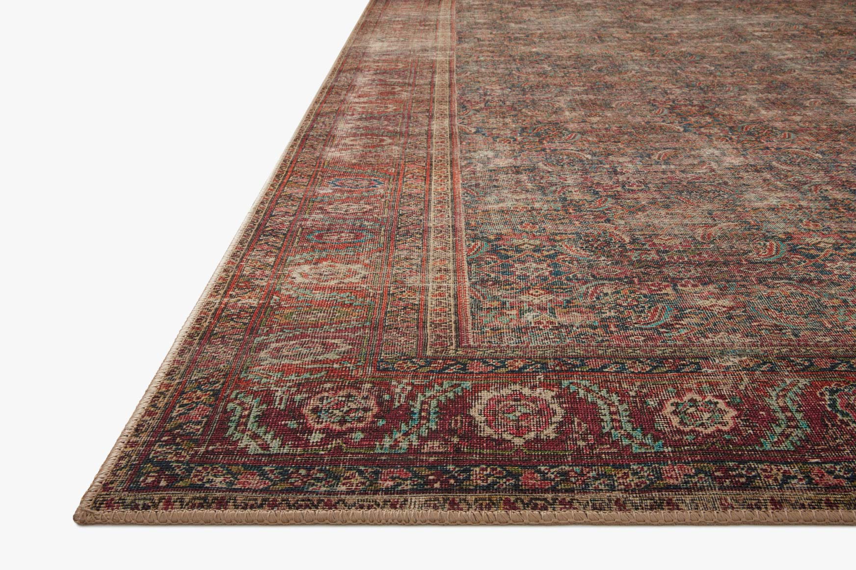 Loloi II Wynter Collection - Traditional Power Loomed Rug in Onyx (WYN-09)