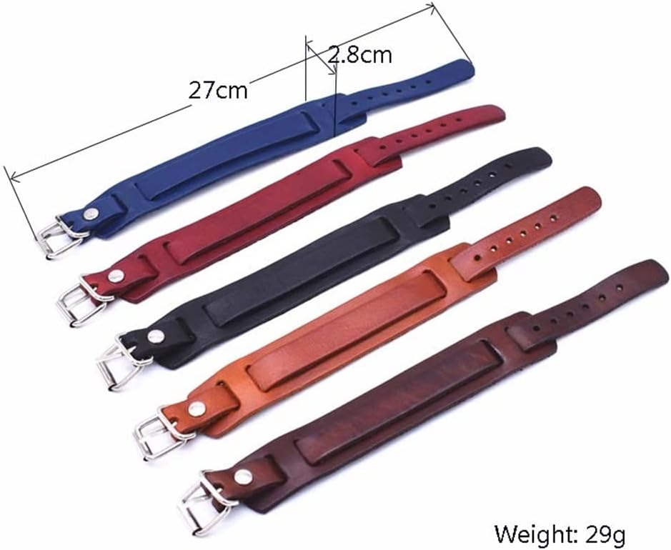 Breathable Adjustable Wrist Support Men's Medieval Retro Imitation Leather Guard