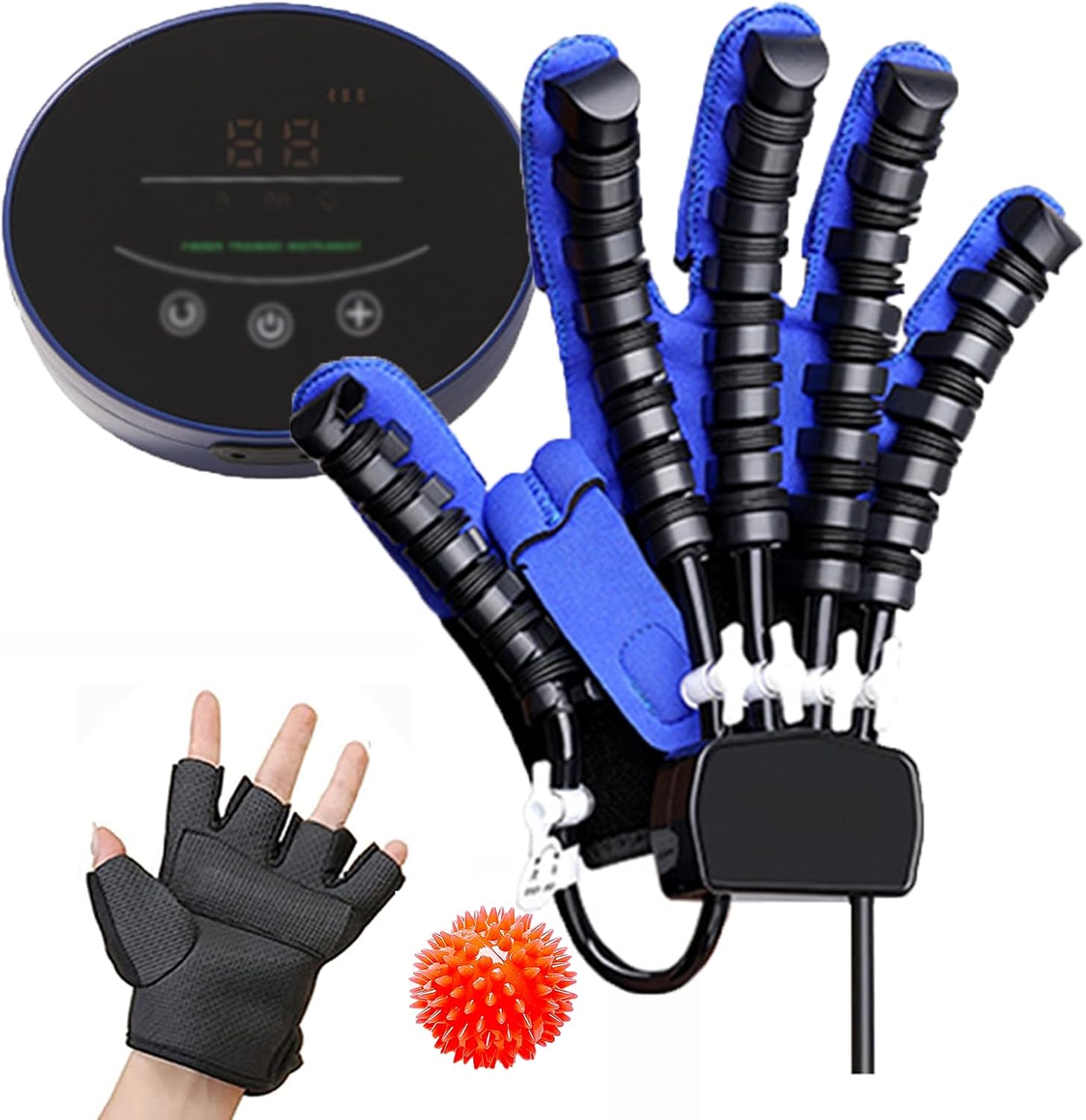 Finger Training Rehab Orthotics, Rehabilitation Robot Glove, Stroke Hemiplegia Hand Splint Assistive Gloves Training Equipment