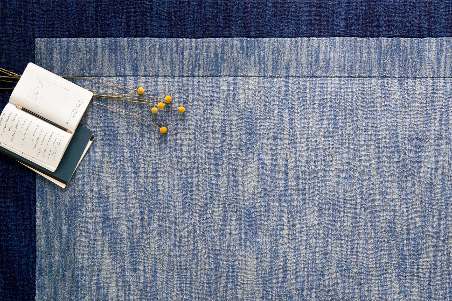 Loloi Hamilton Collection - Transitional Hand Loomed Rug in Navy (HM-01)