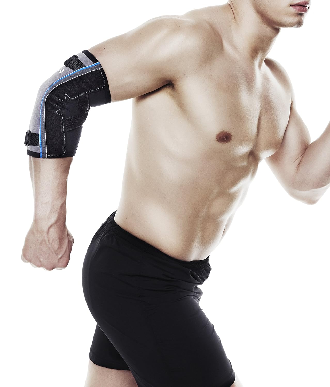 Rehband Hyper-X Elbow Grey & Black (X-Large)