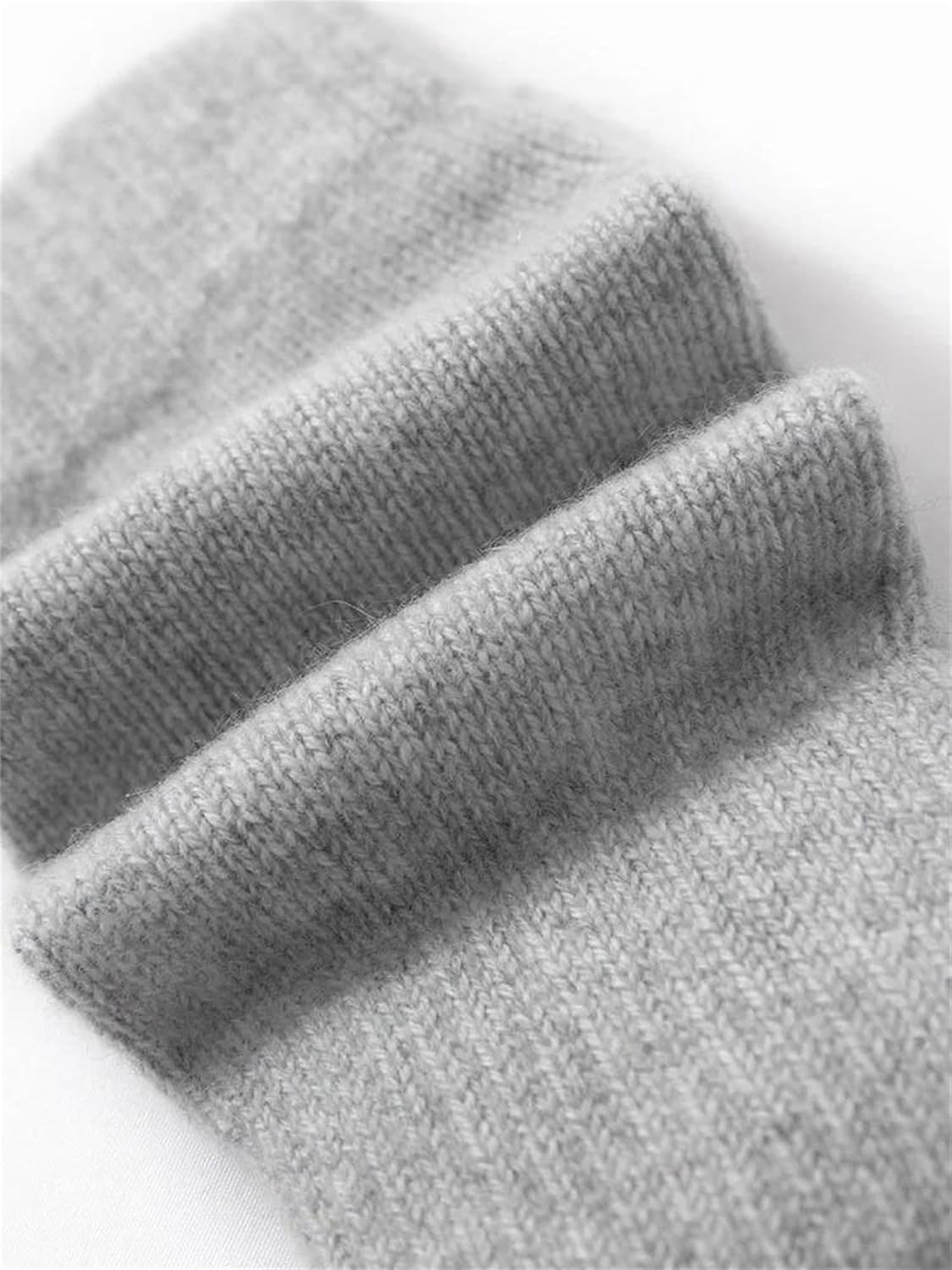 Women's Knitted Mitts Thick Dense Knit Design In A Fingerless Style Providing Excellent Thermal Warmth For Driving