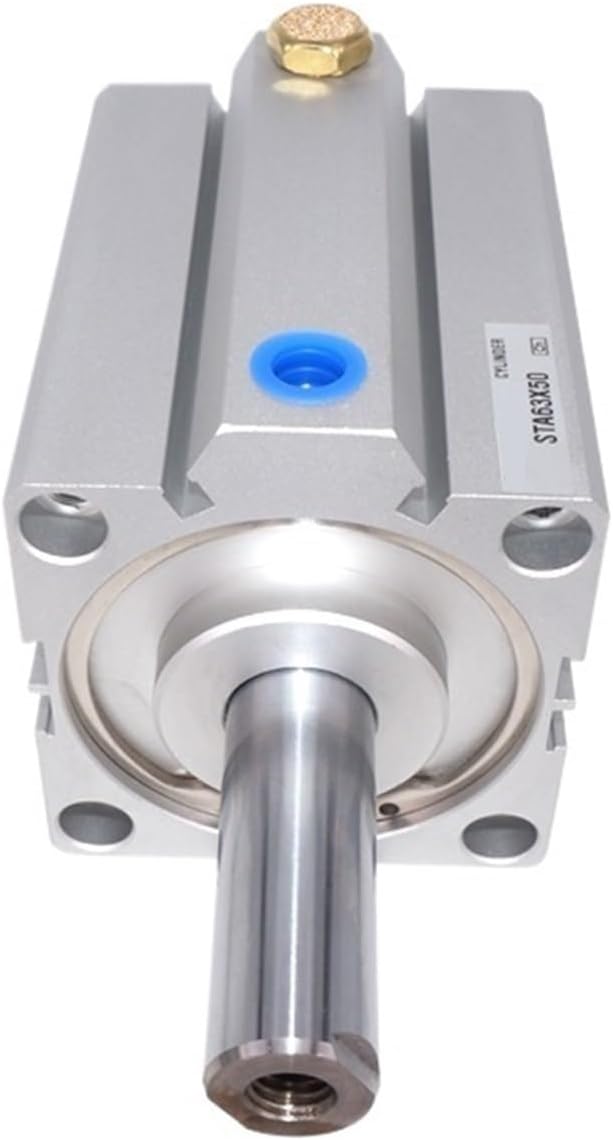 STA series compact single acting cylinder (spring extended), cylinder diameter 16-80mm, multiple short stroke options (5-50mm)(Bore 25mm,Storke 25mm)