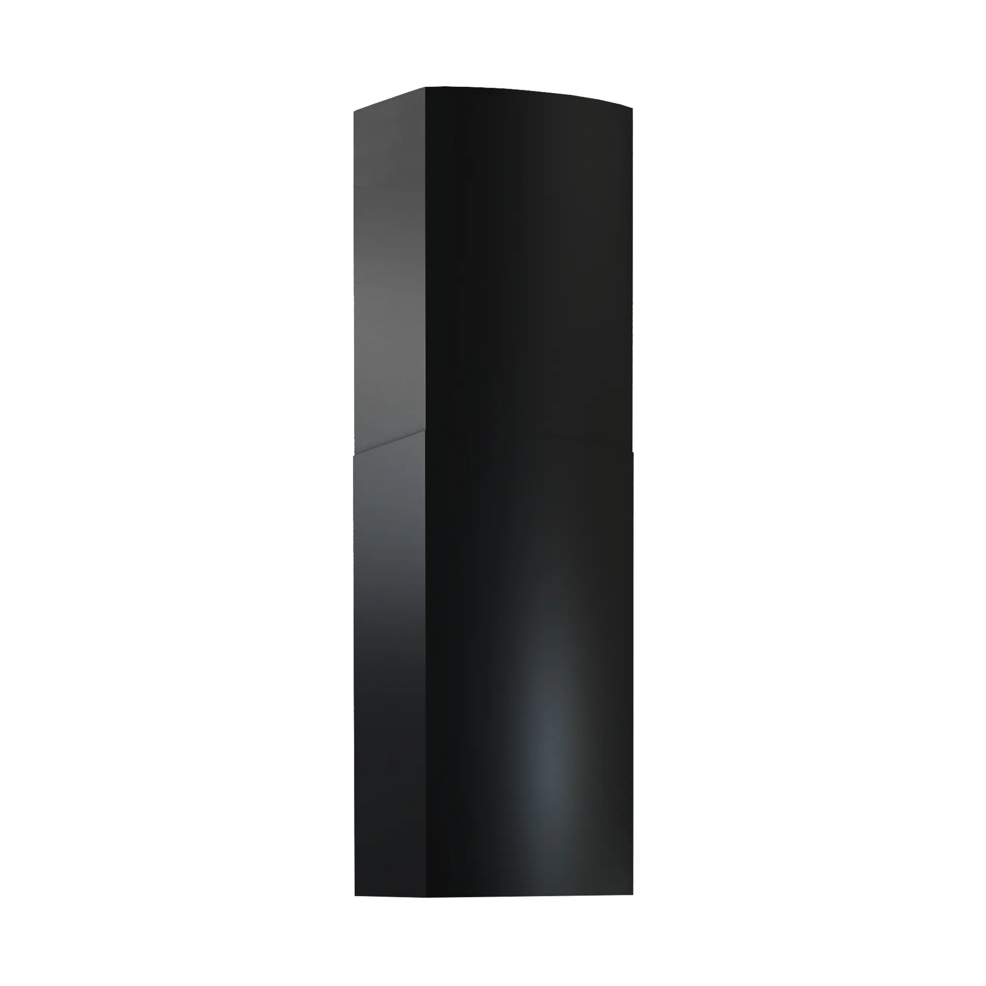 Zephyr Duct Cover Extension, ZSA, 12', Black (Z1C-01SAB)