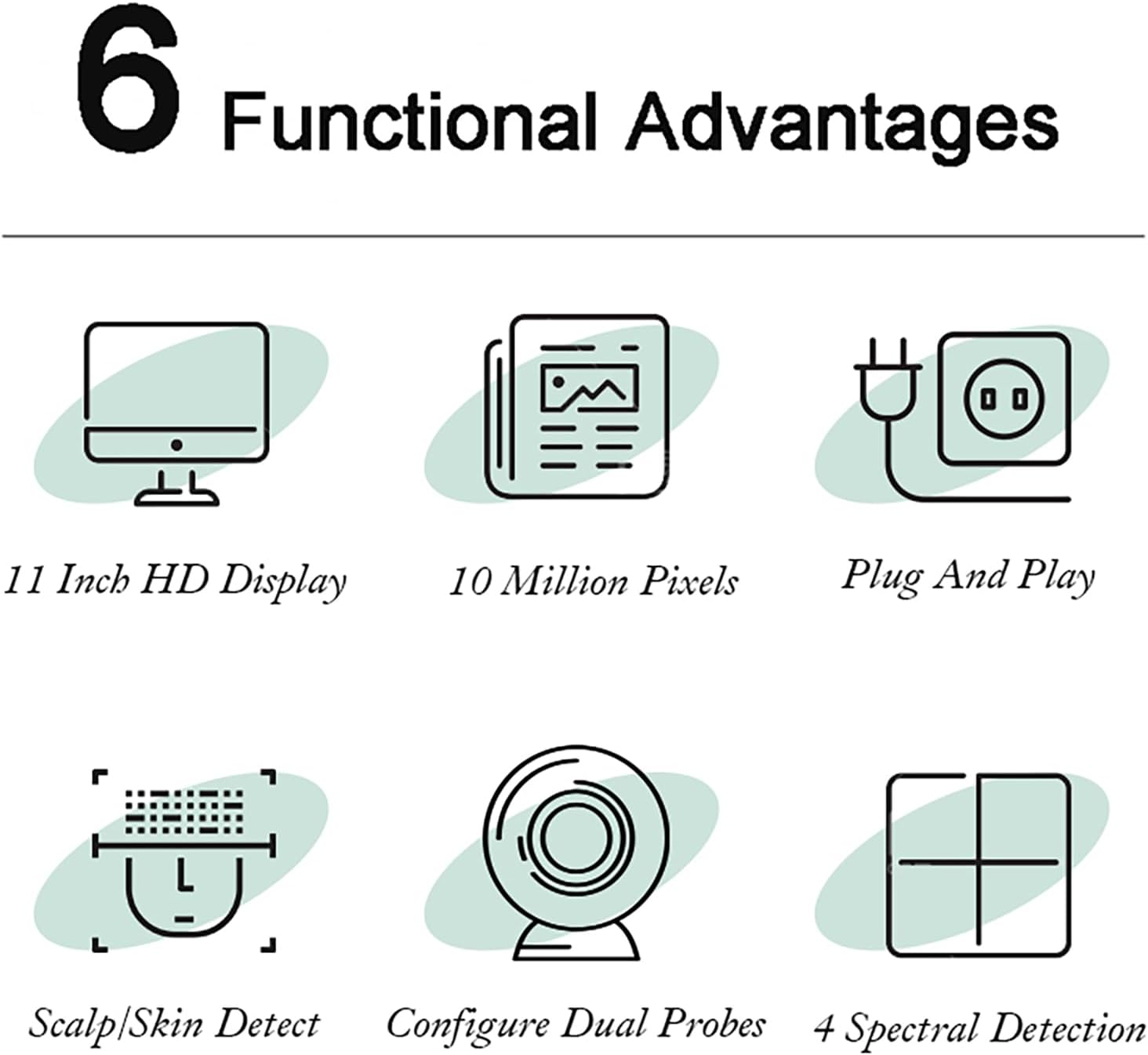Hair Analyzer with 11