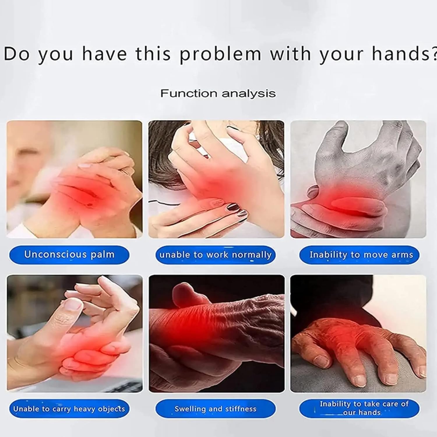 Rehabilitation Robot Gloves, Finger and Hand Function Workout Recovery Device, Straightening Brace Guard Protector, Relief of Hand Dysfunction(Size:S Code,Color:Left Hand)