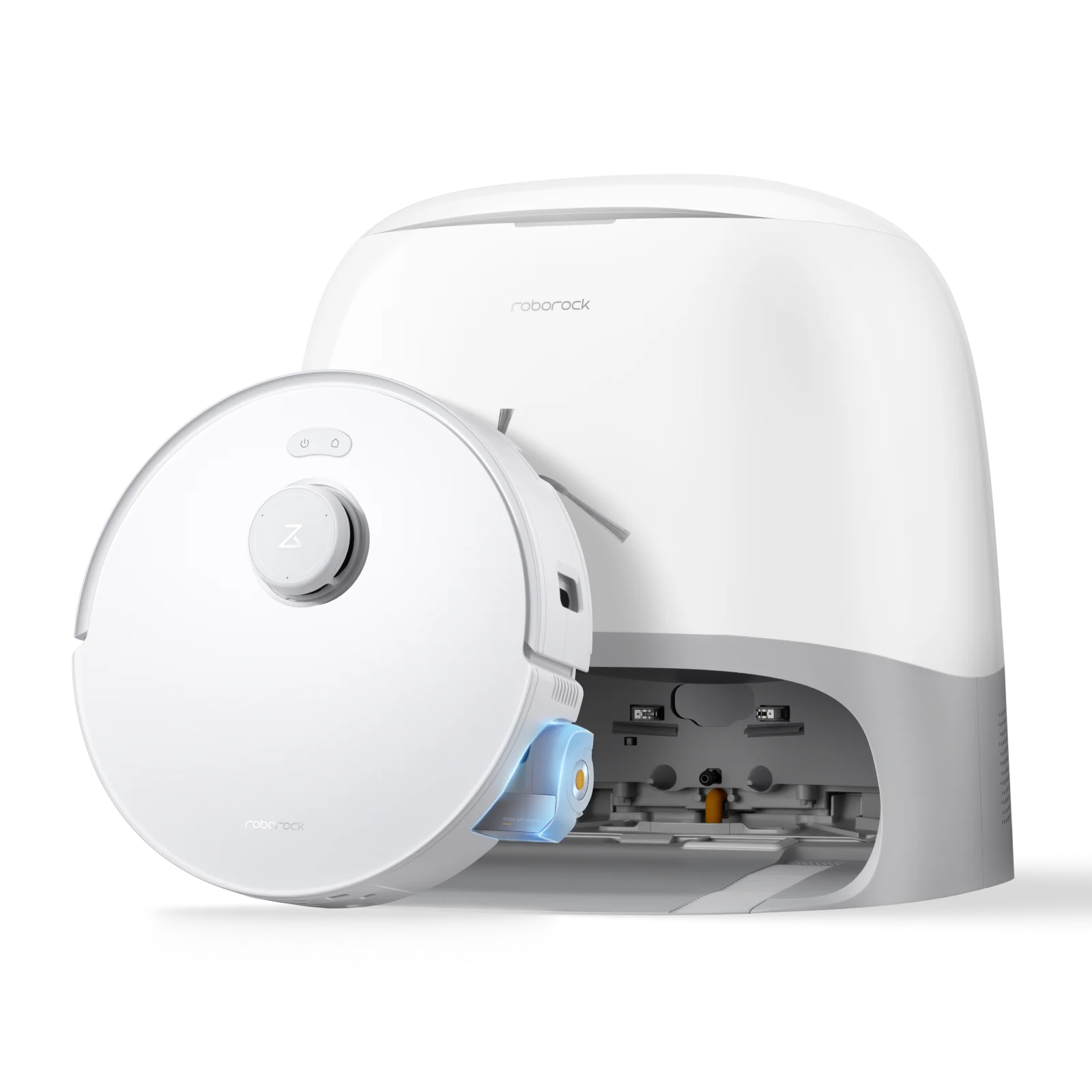 Roborock Qrevo Curv 2 Flow Roller Mop Robot Vacuum With Multifunctional Dock