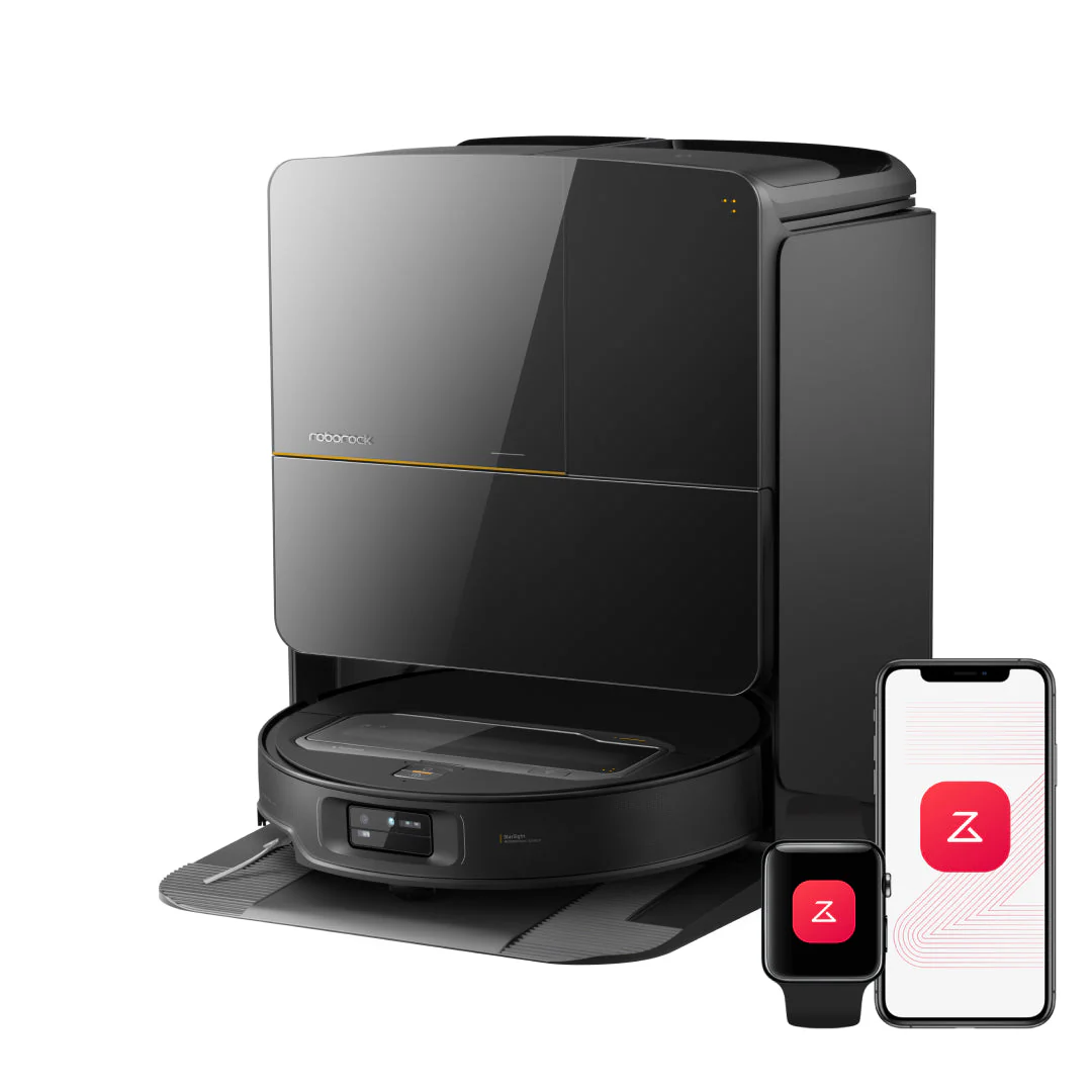 Roborock Saros Z70 Ultra-Slim Robot Vacuum with OmniGrip鈩?Mechanical Arm, 22000 Pa Suction Power