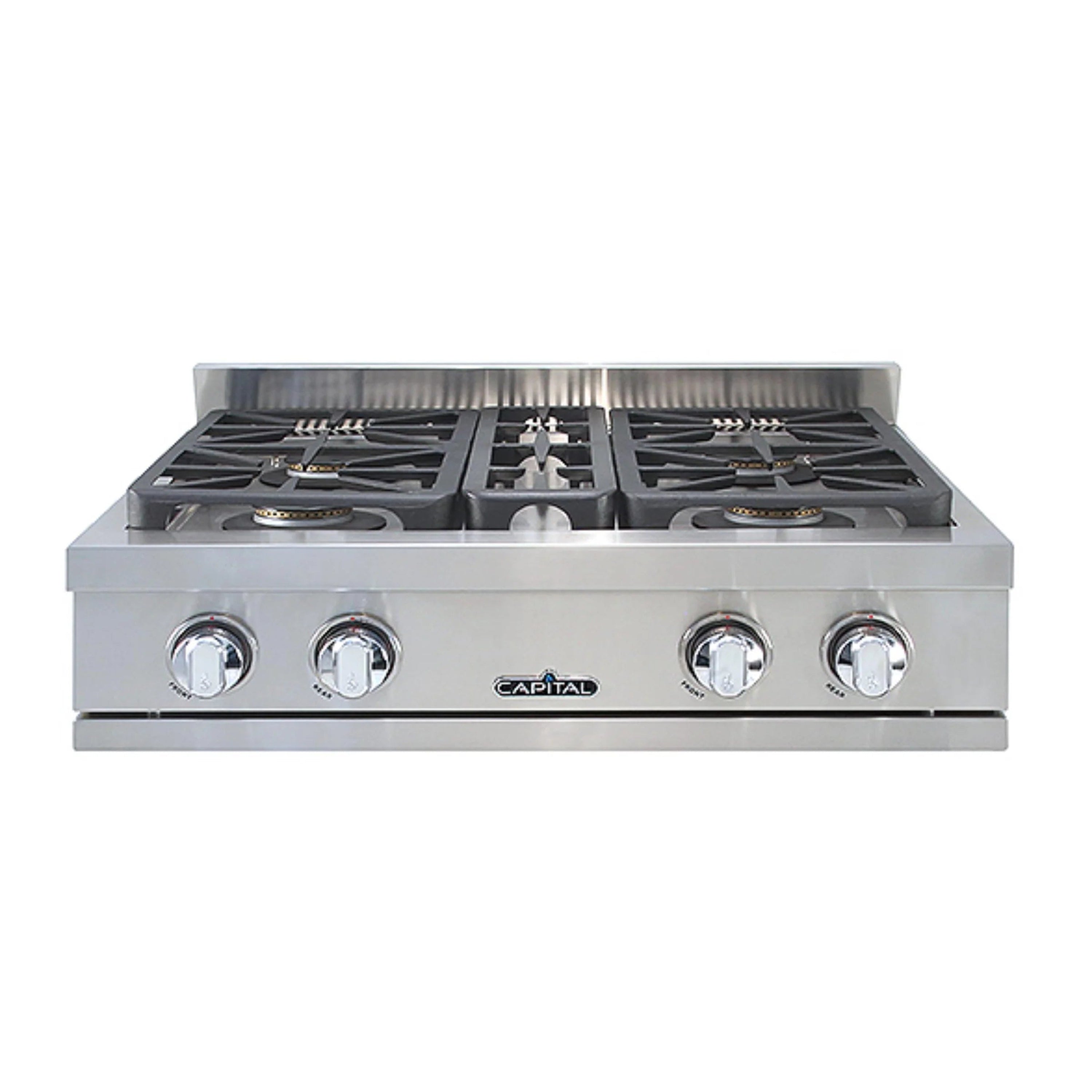 Capital 30-Inch Rangetop in Stainless Steel with 4 Sealed Burners (GRT304)