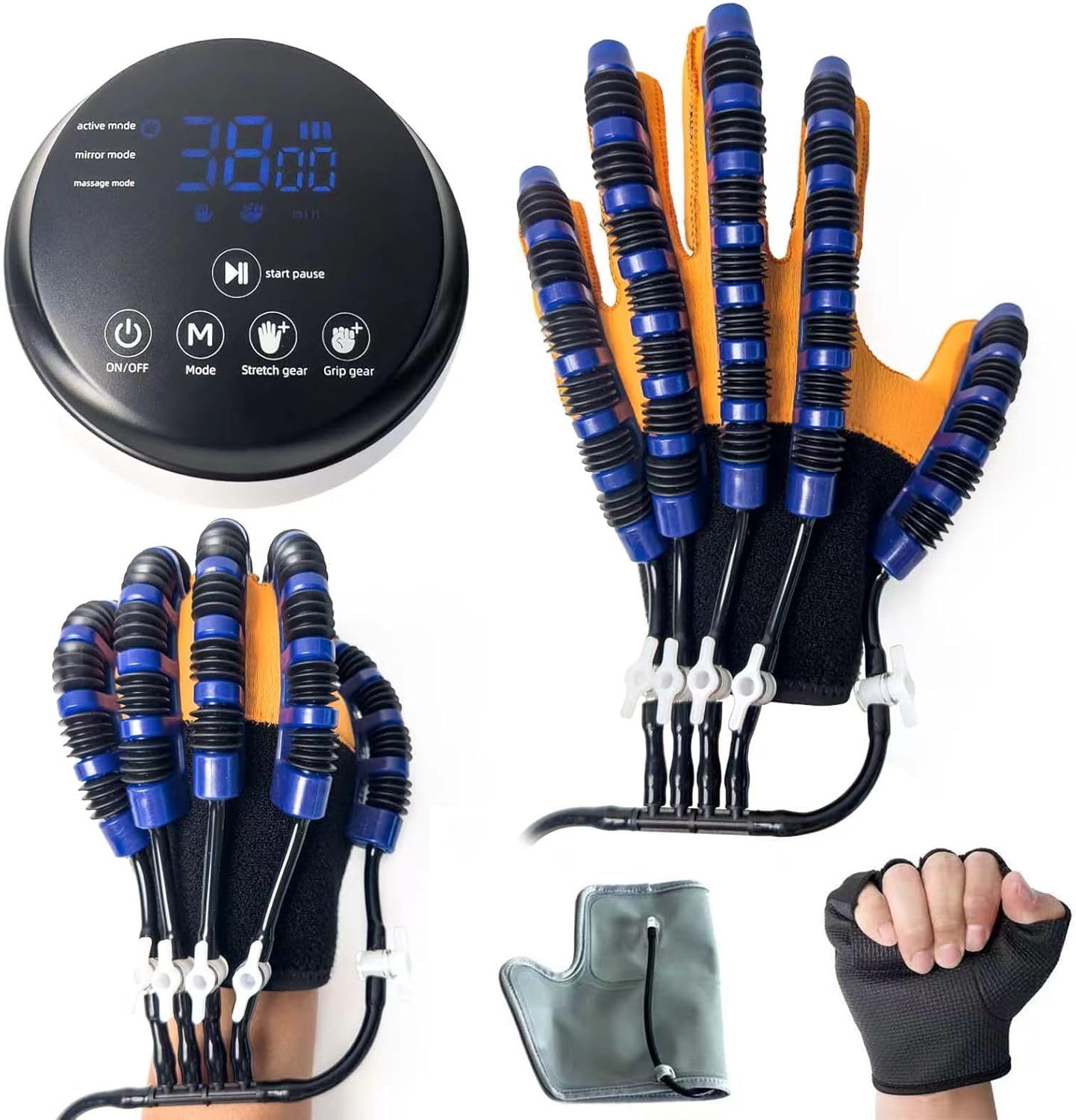 Rehabilitation robot gloves, stroke rehabilitation equipment with USB charging function, hand grinder for treatment…