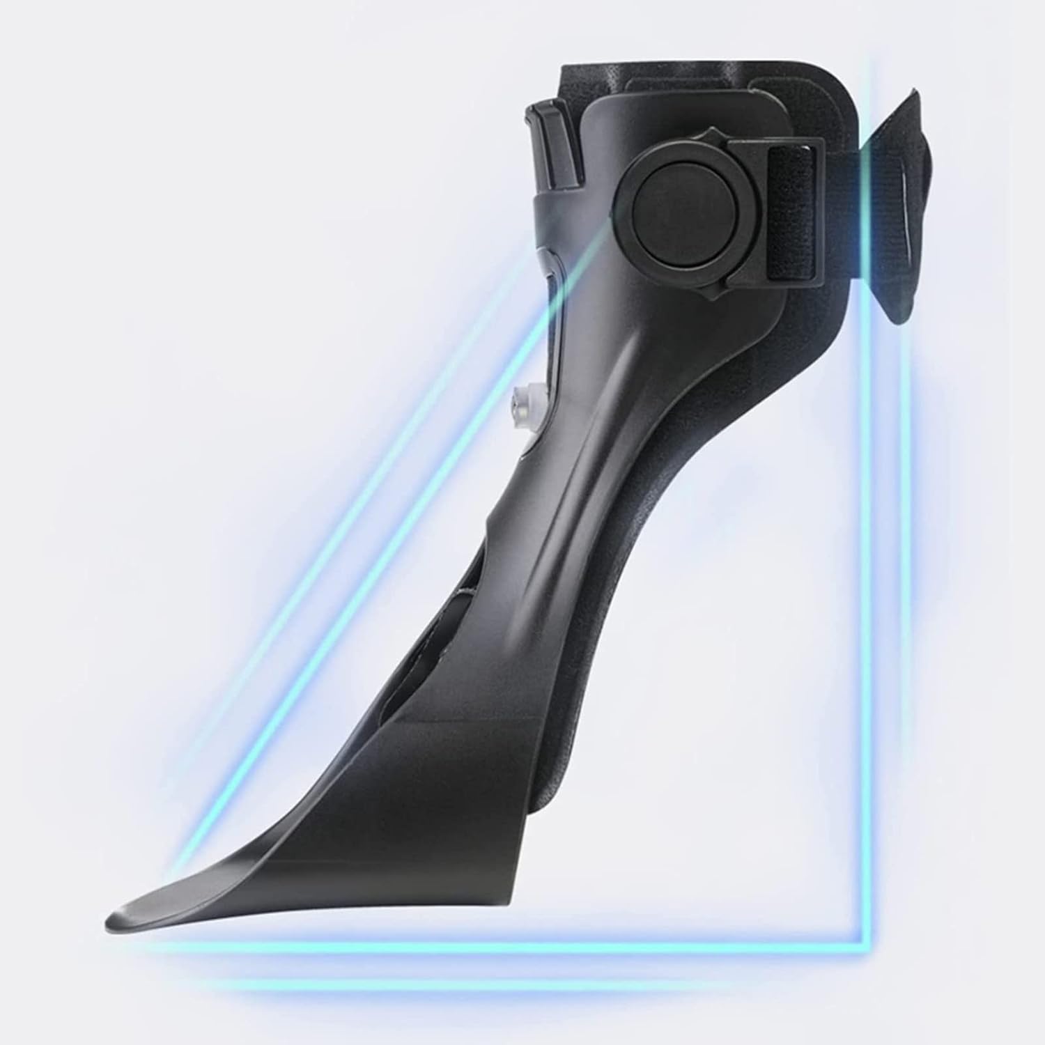 Ankle-foot drop orthosis,Adjustable Foot Splint Brace, Foot Drop Support Brace, Adjustable Foot Drop Brace Assist Strap Elasticated Ankle Foot Drop Splint Orthosis Support Left,Small(Medium)