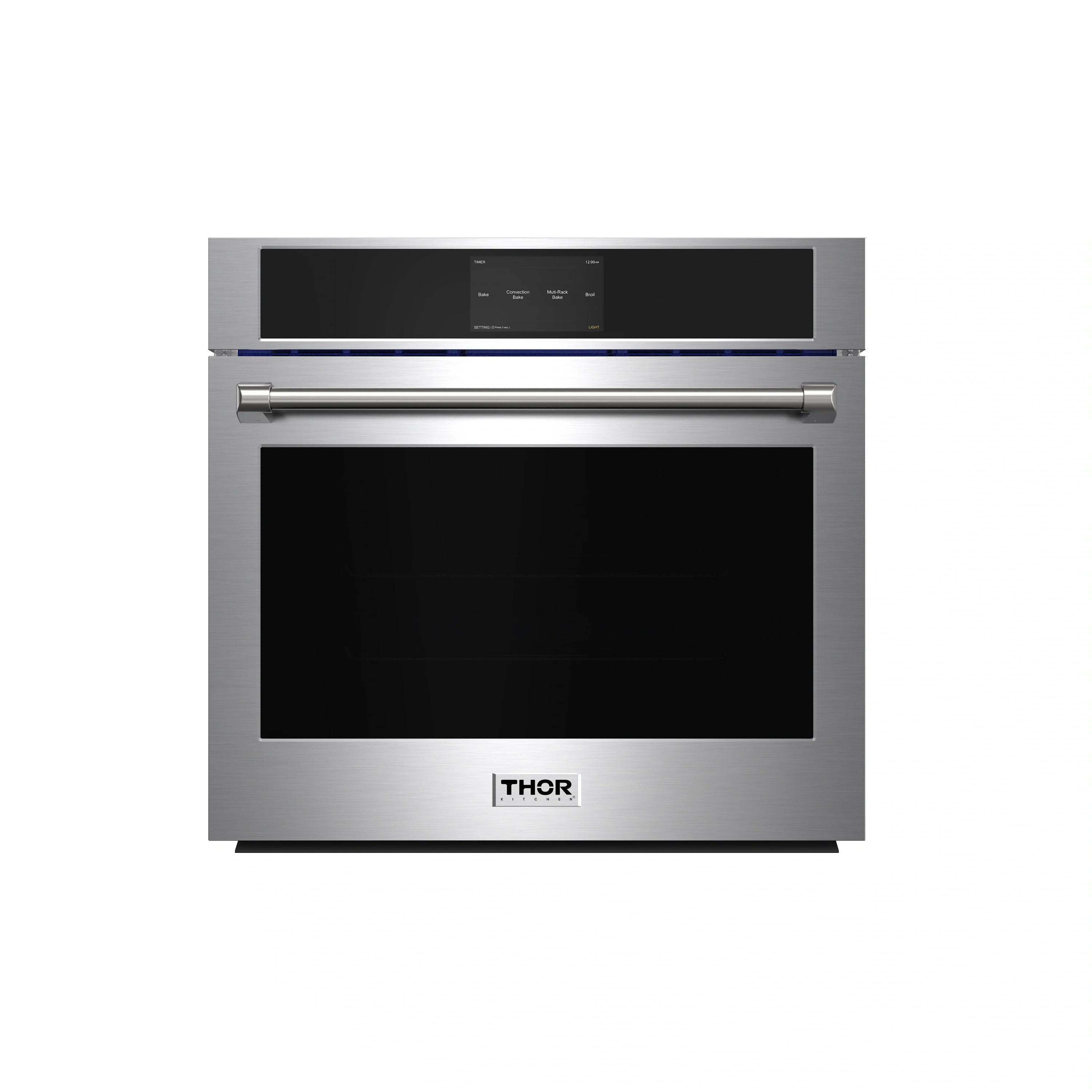 Thor Kitchen 30-Inch Professional Single Wall Oven with Air Fry and Self-Clean in Stainless Steel (TEW30ES)
