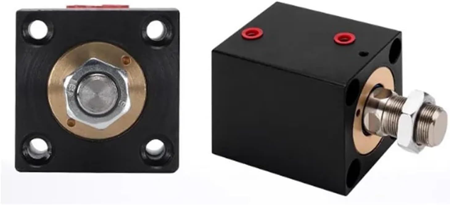 CX-SD20-125-B Thin Square Thread Hydraulic Cylinder, Compact Mold Ejection Cylinder for High Temperature 1pcs(CX-SD80,Stroke 80mm -B)