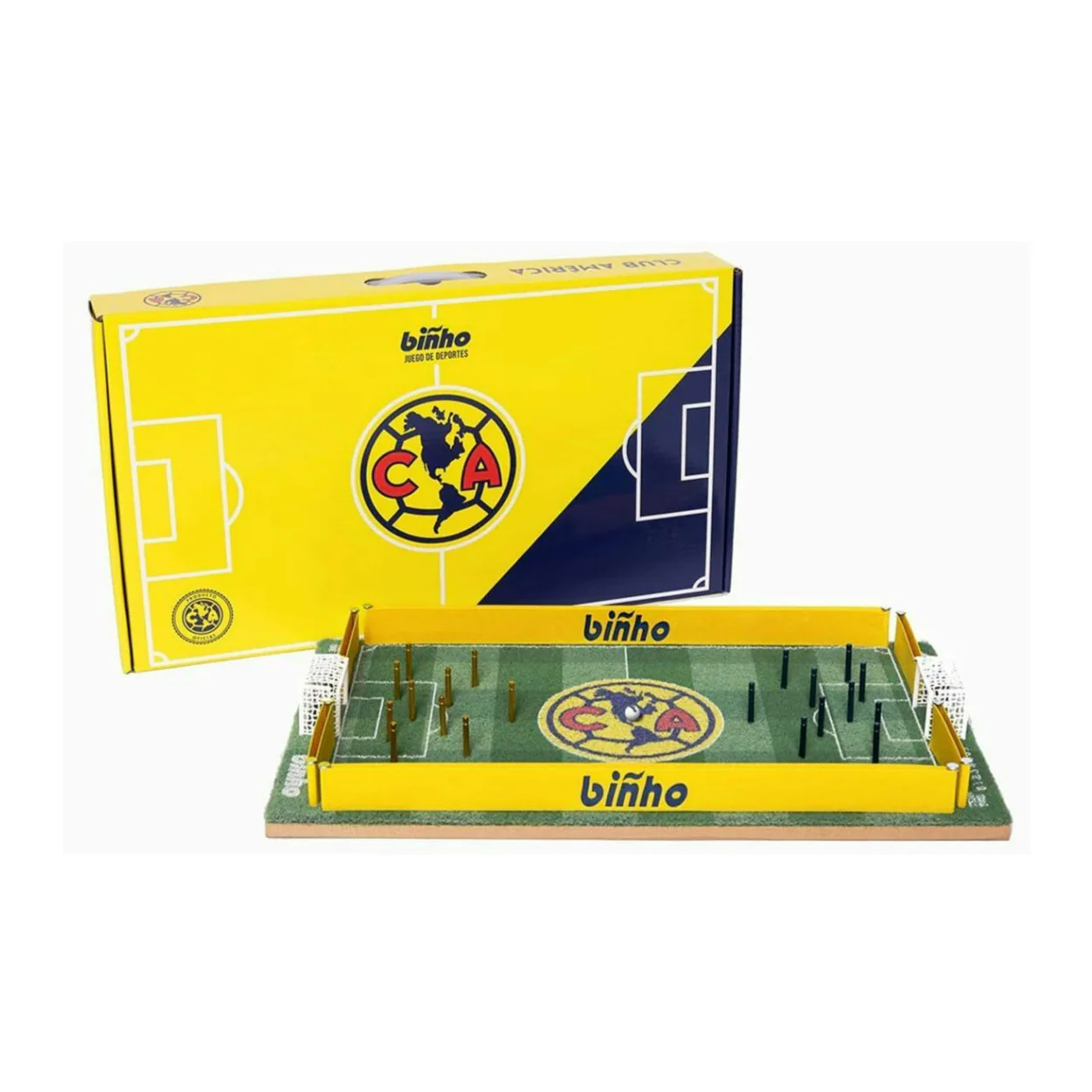 Binho Board Club America Football Edition Two Player Classic Board Game