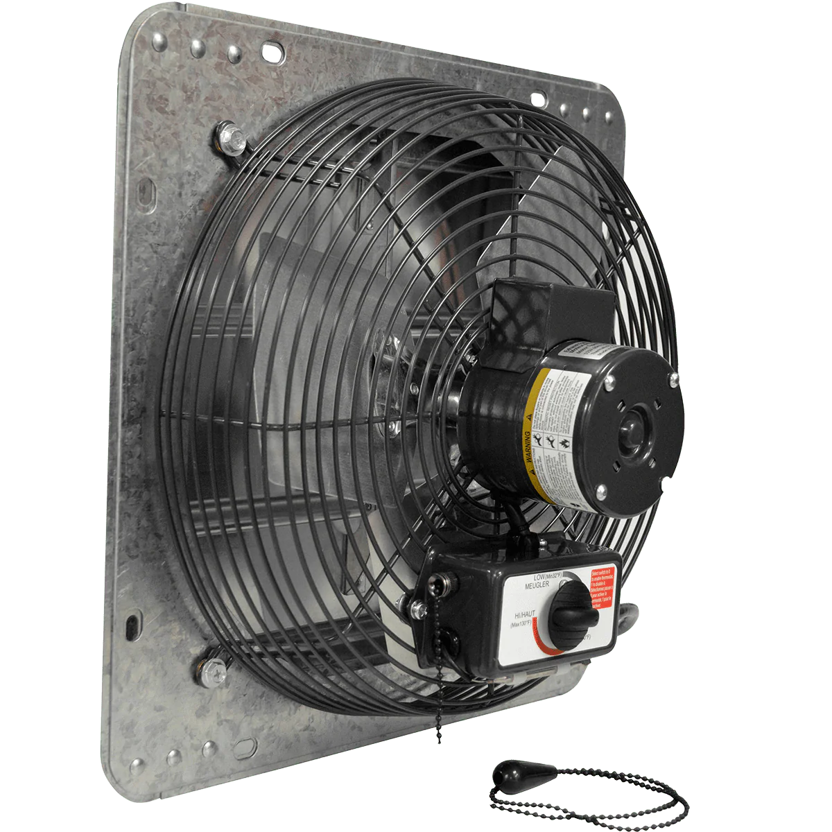 Canarm GSF Series 10-In. Galvanized Shutter Exhaust Fan