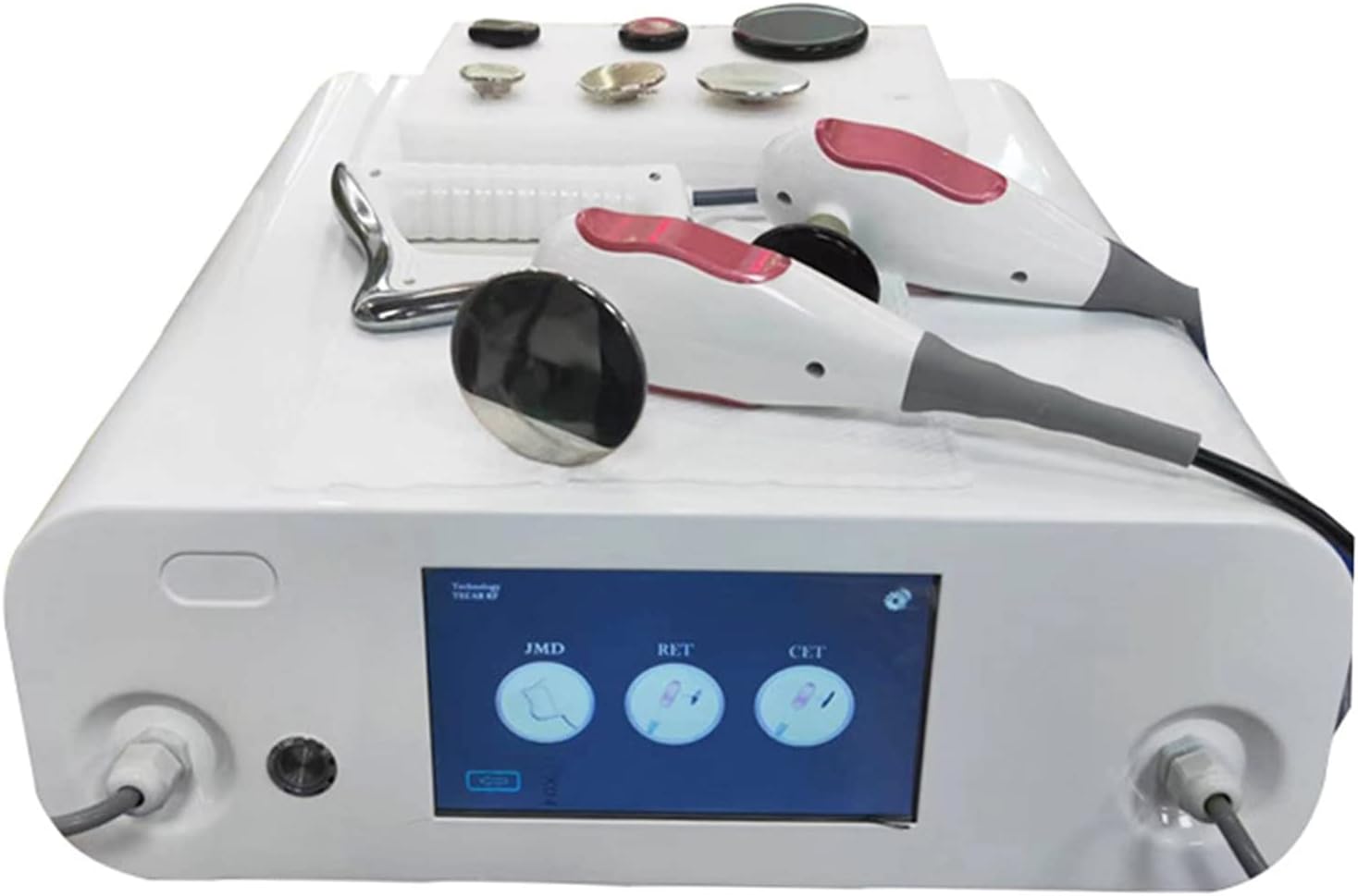 448KHz Physiotherapy Diathermy Machine for Pain Control Body Massage Cellulite Slimming Machine