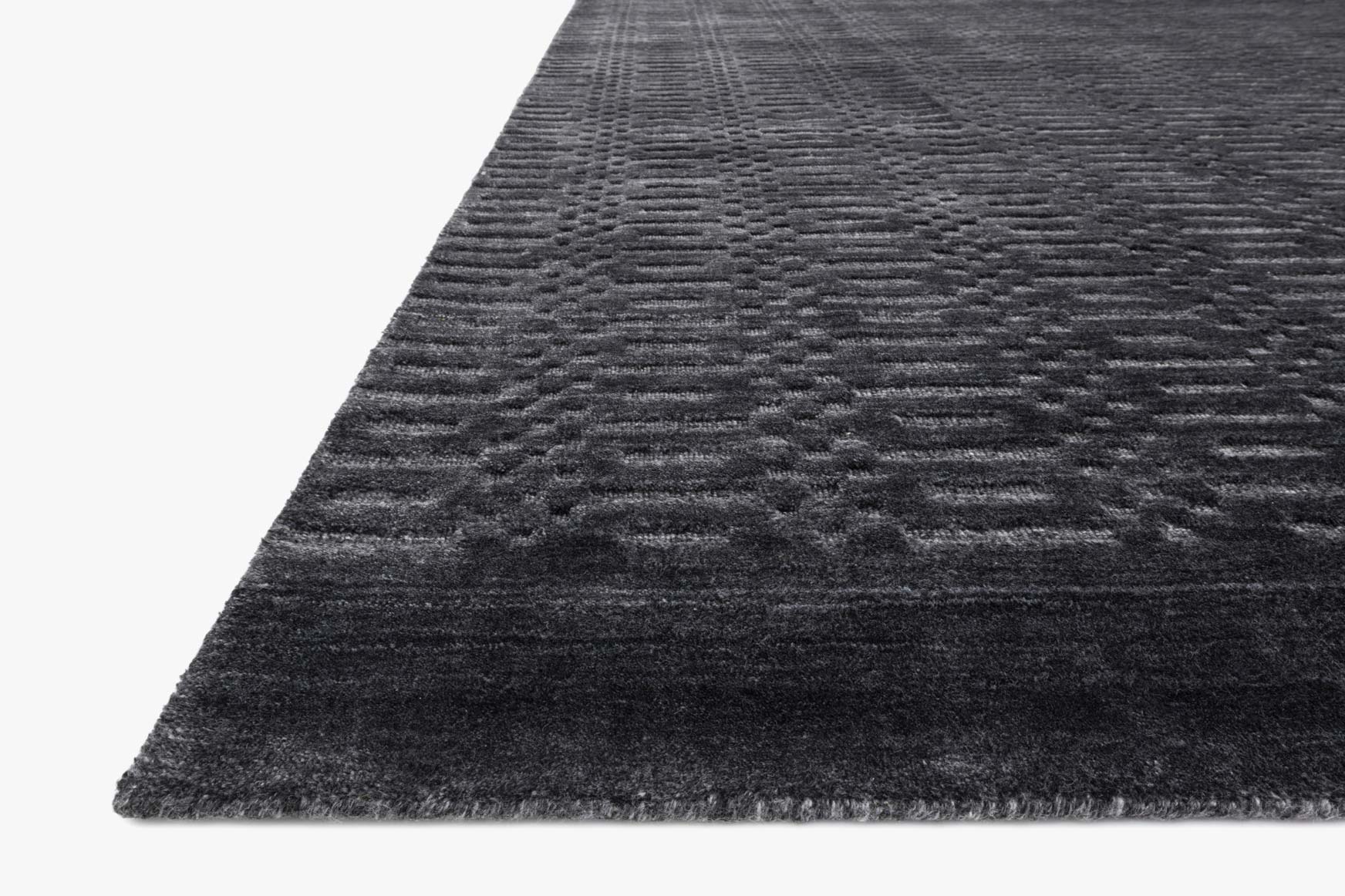 Loloi Lennon Collection - Contemporary Hand Loomed Rug in Charcoal (LEN-01)