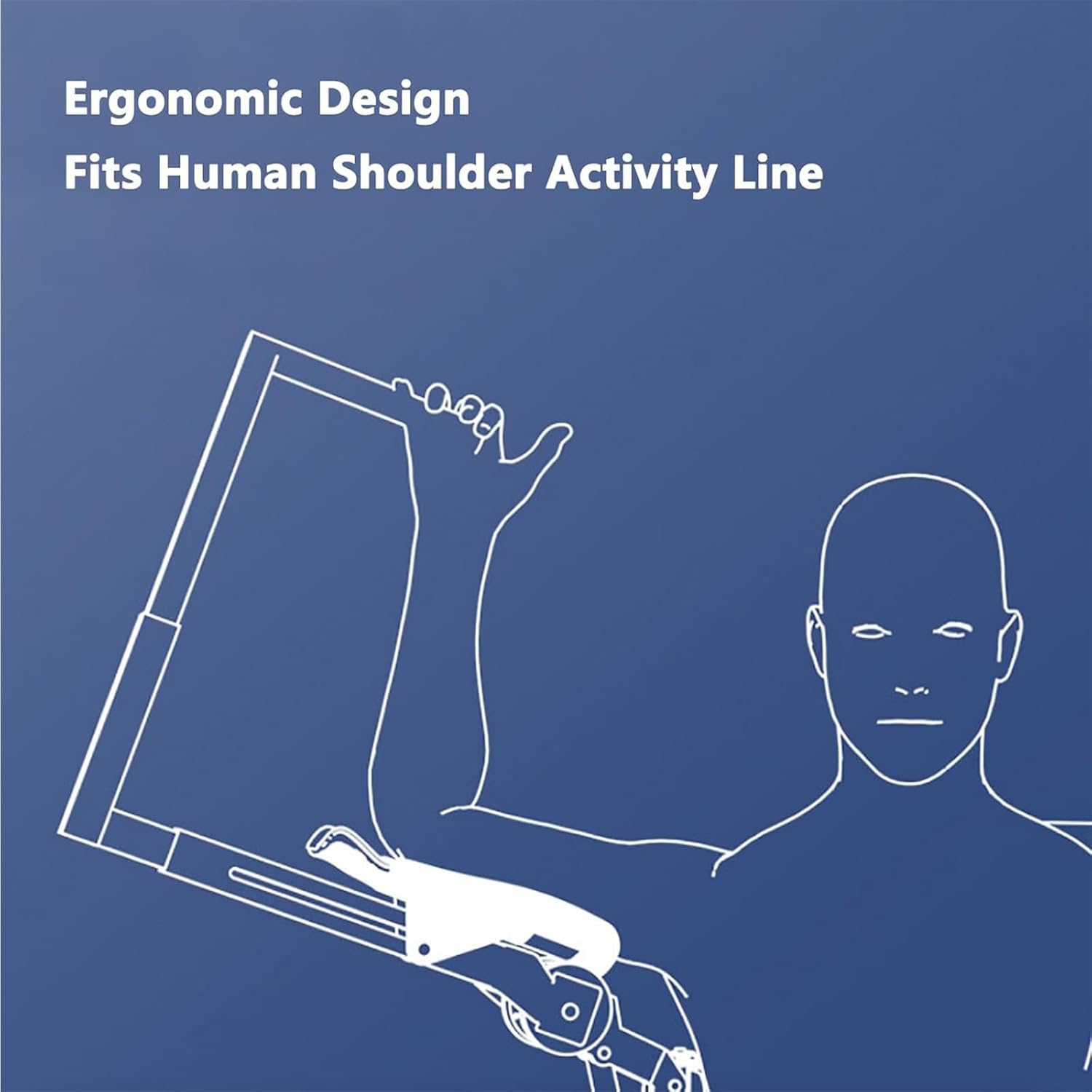 Electric Home Shoulder Joint Exerciser, Upper Limb Arm Wrist Shoulder Elbow Flexion and Extension, Adjustable 6 Gears of Resistance and Speed, Forward and Reverse Training