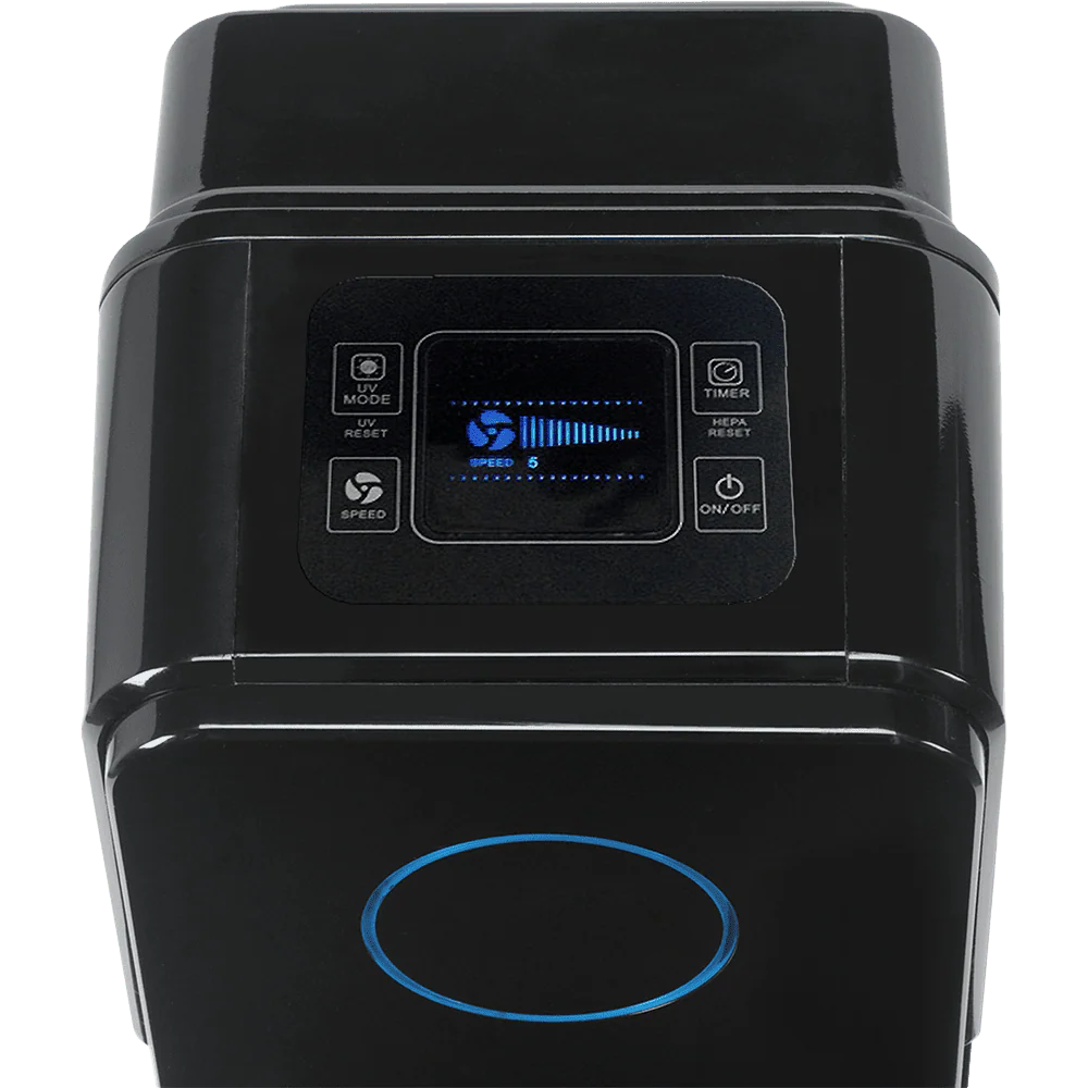 GermGuardian Elite 4-in-1 True HEPA UV-C Tower Air Purifier