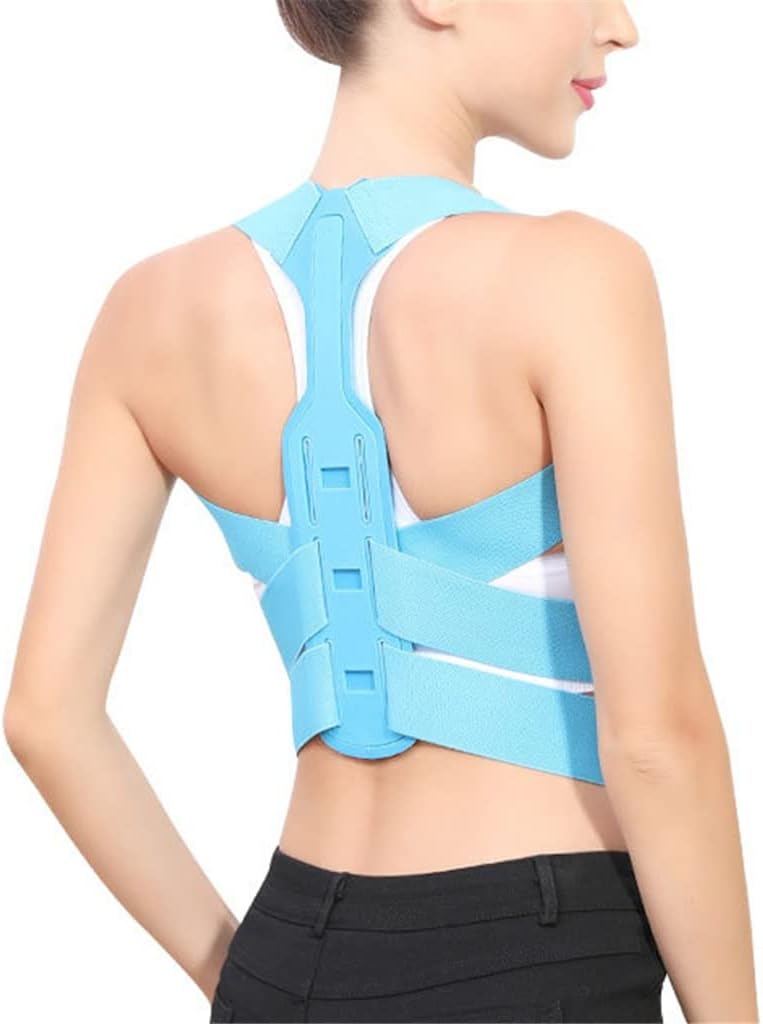Brace Support Belt Adjustable Back Posture Corrector Clavicle Spine Back Shoulder Lumbar Posture Corset(S Code)