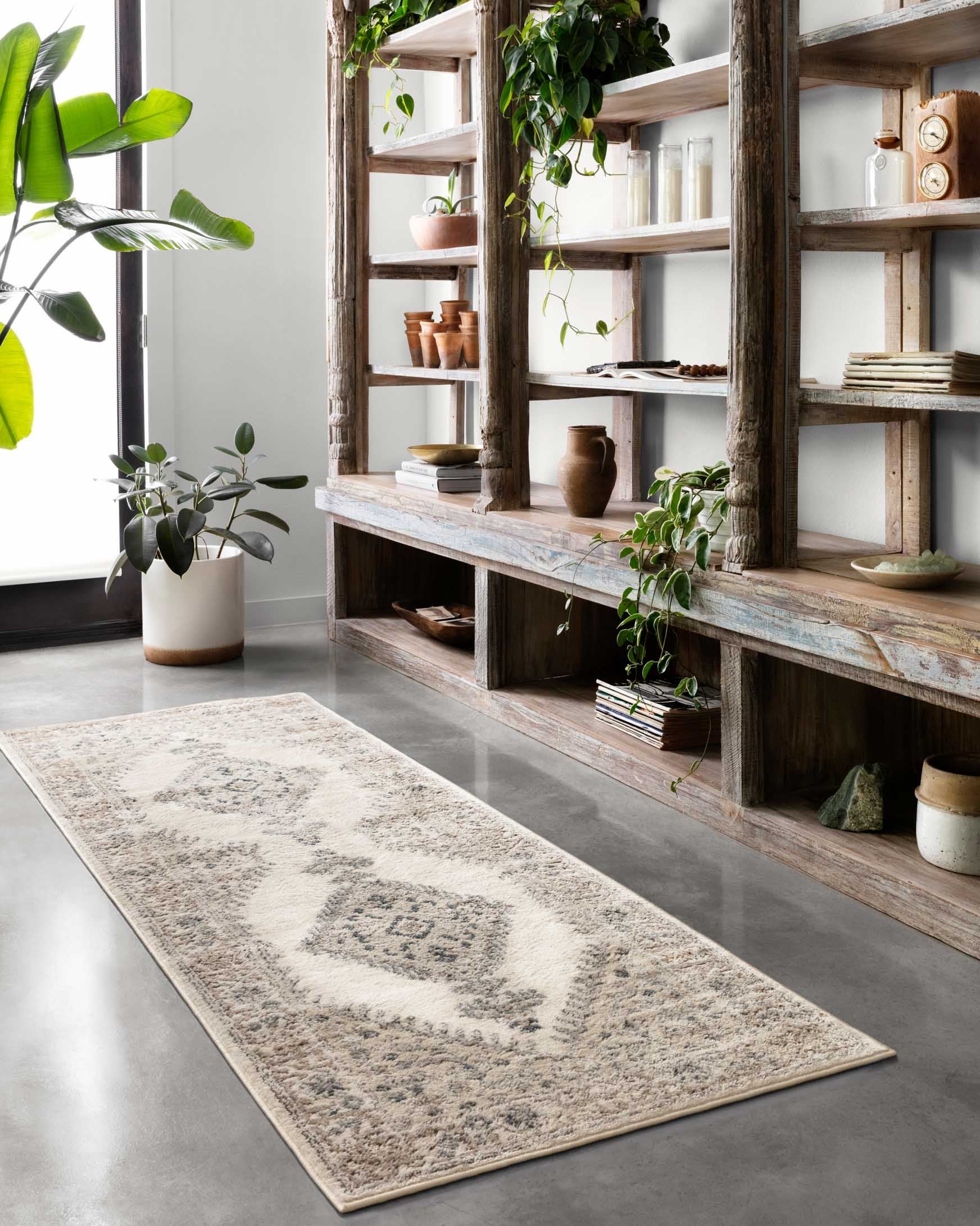 Loloi II Teagan Collection - - Power Loomed Rug in Oatmeal & Ivory (TEA-02)