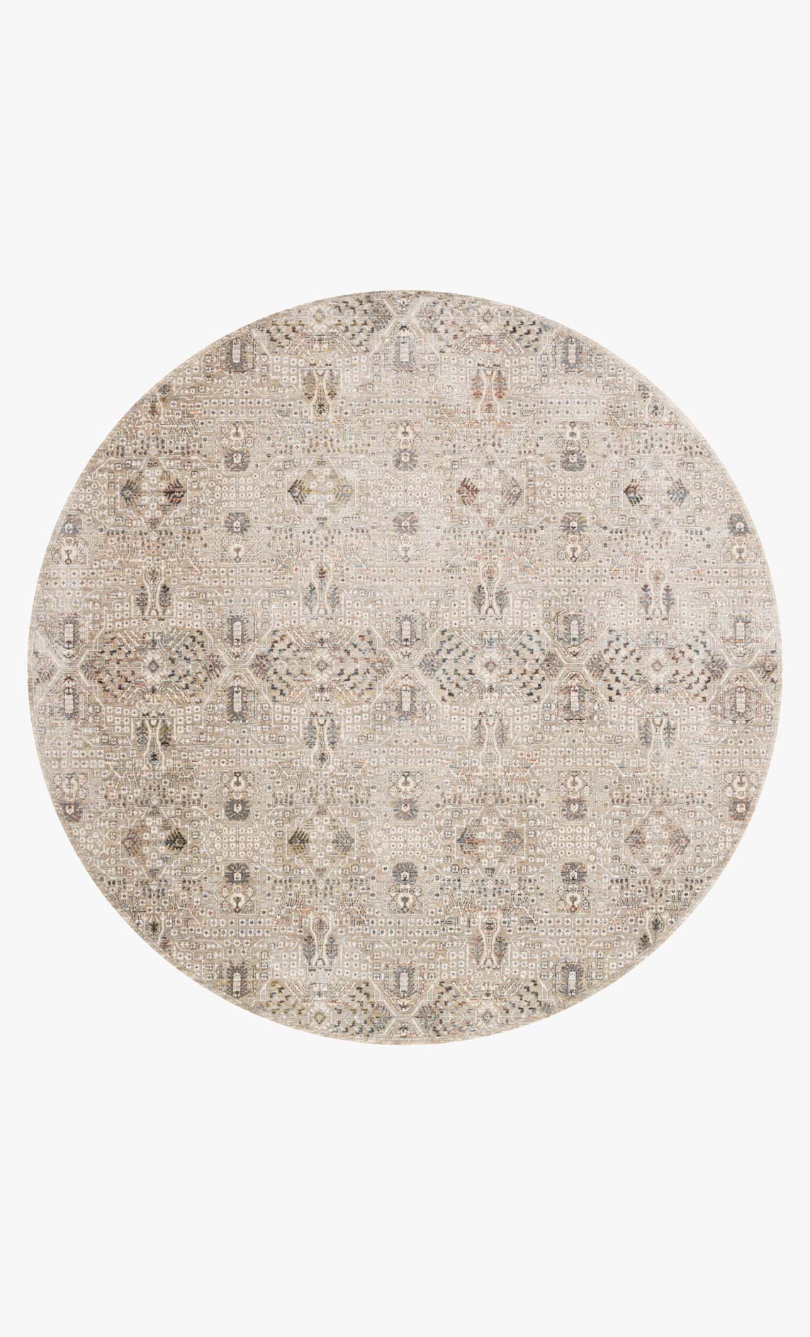 Loloi Theia Collection - Traditional Power Loomed Rug in Granite & Ivory (THE-06)
