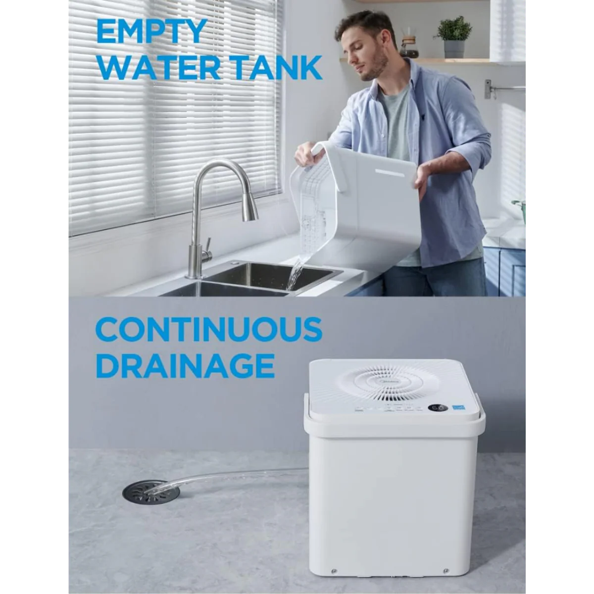 Midea 35 Pint Energy Star Cube Dehumidifier