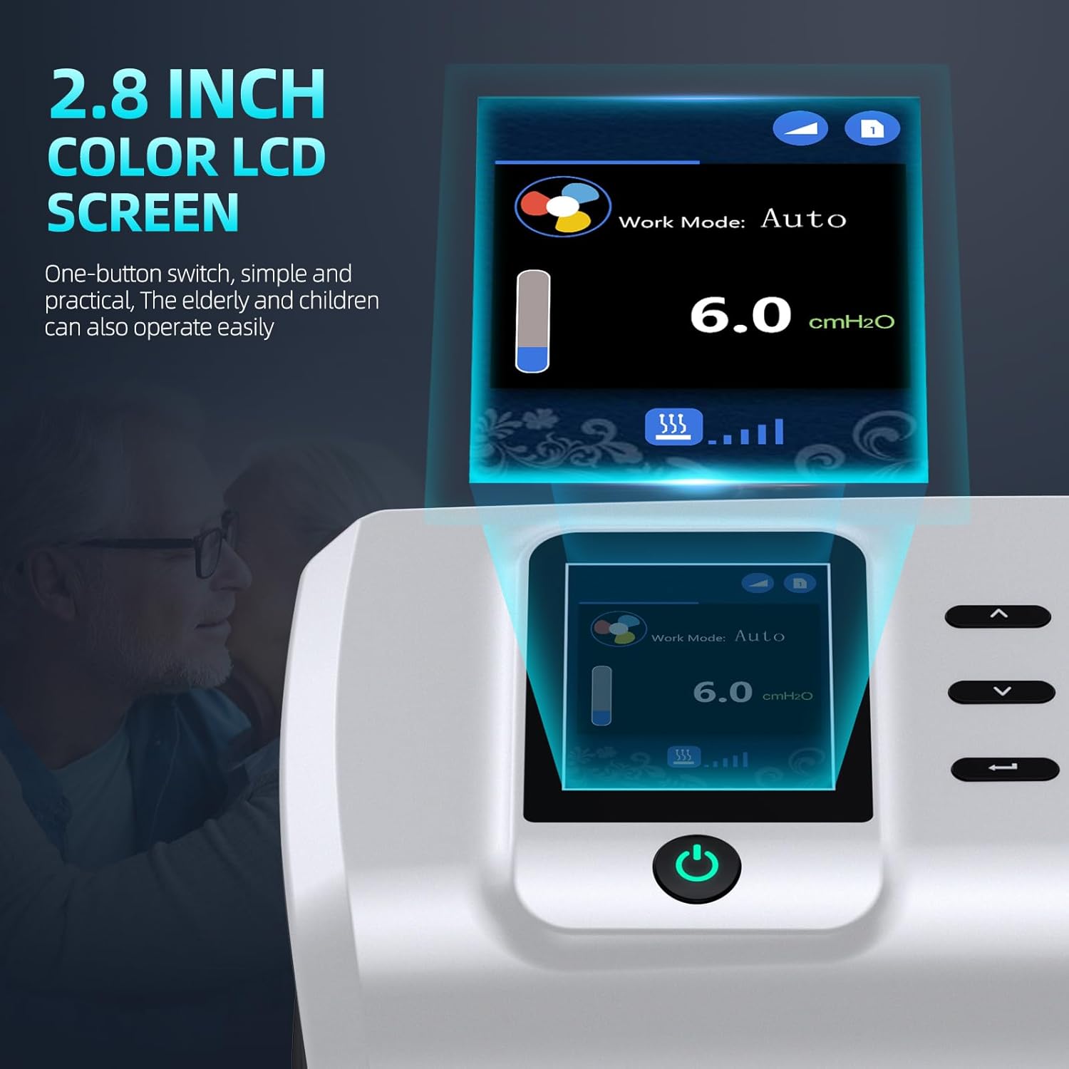 REMSTAR Plus CPAP System - Portable Auto CPAP Machine with Humidifier for Sleep Apnea,Ues for Home and Travel