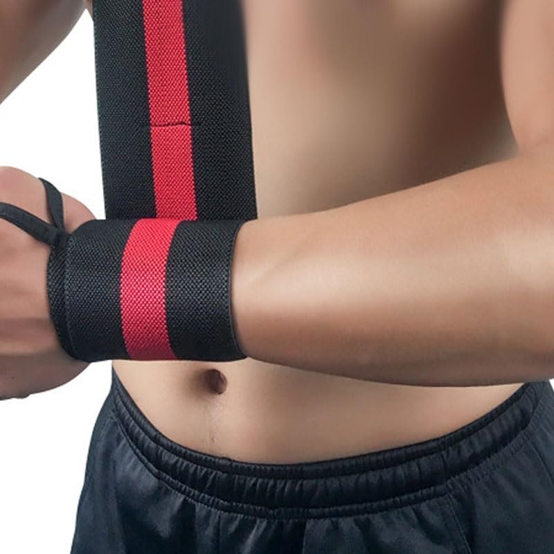 Men's Fitness Bandage Wrist Protection Sports Equipment Assistive Wristband(Orange)