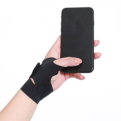 1PCS Adjustable Wrist Splint Brace Thumb Support Stabilizer Finger Protector Injury Aid Tool Care Bace Support(Right Hand,L)