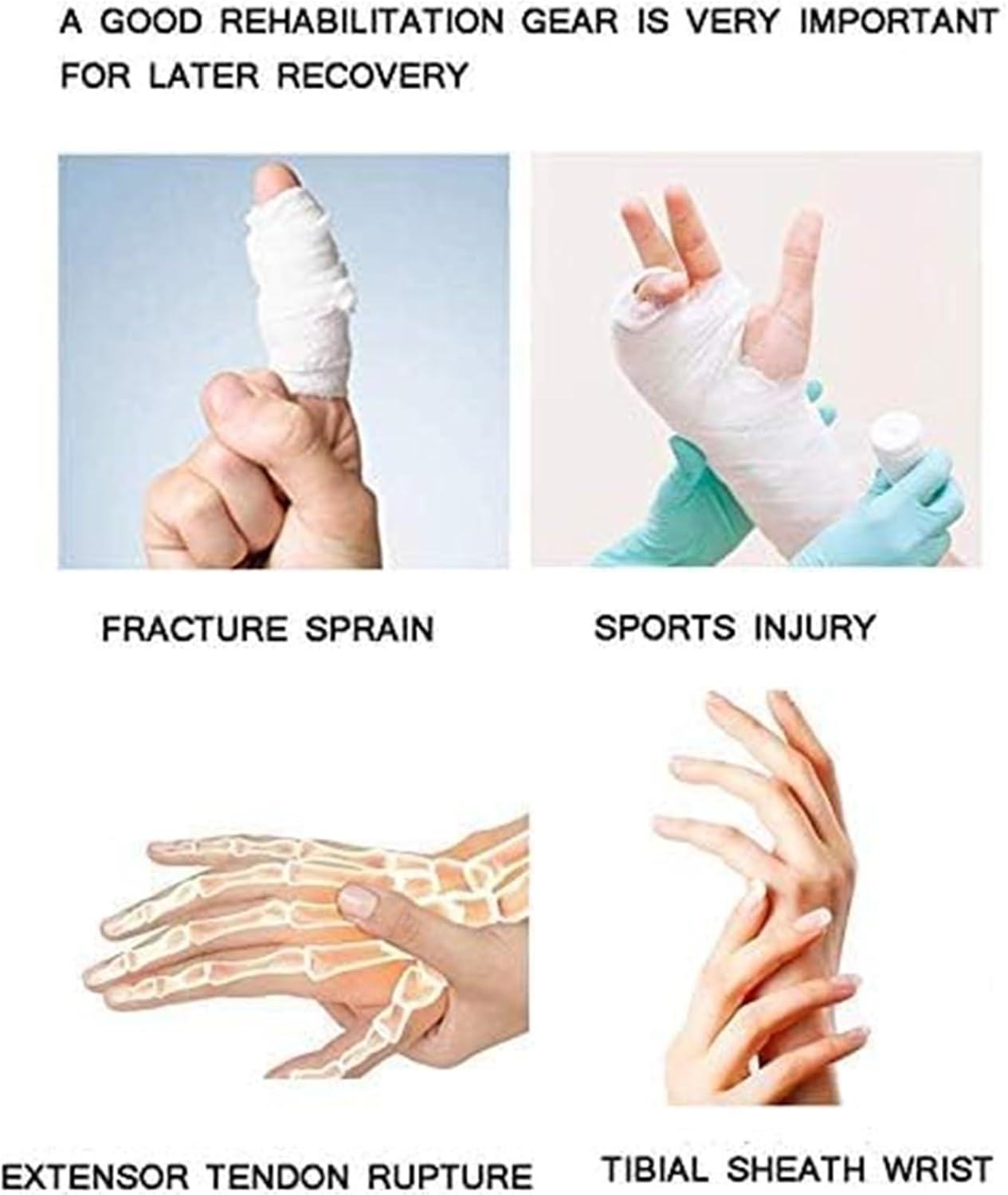 Finger Training Board, Resting Hand Splint Night Wrist Thumb Immobilizer Support, Soft Functional Resting Hand Splint for Flexion Contractures, Comfortably Stretch.(Left)