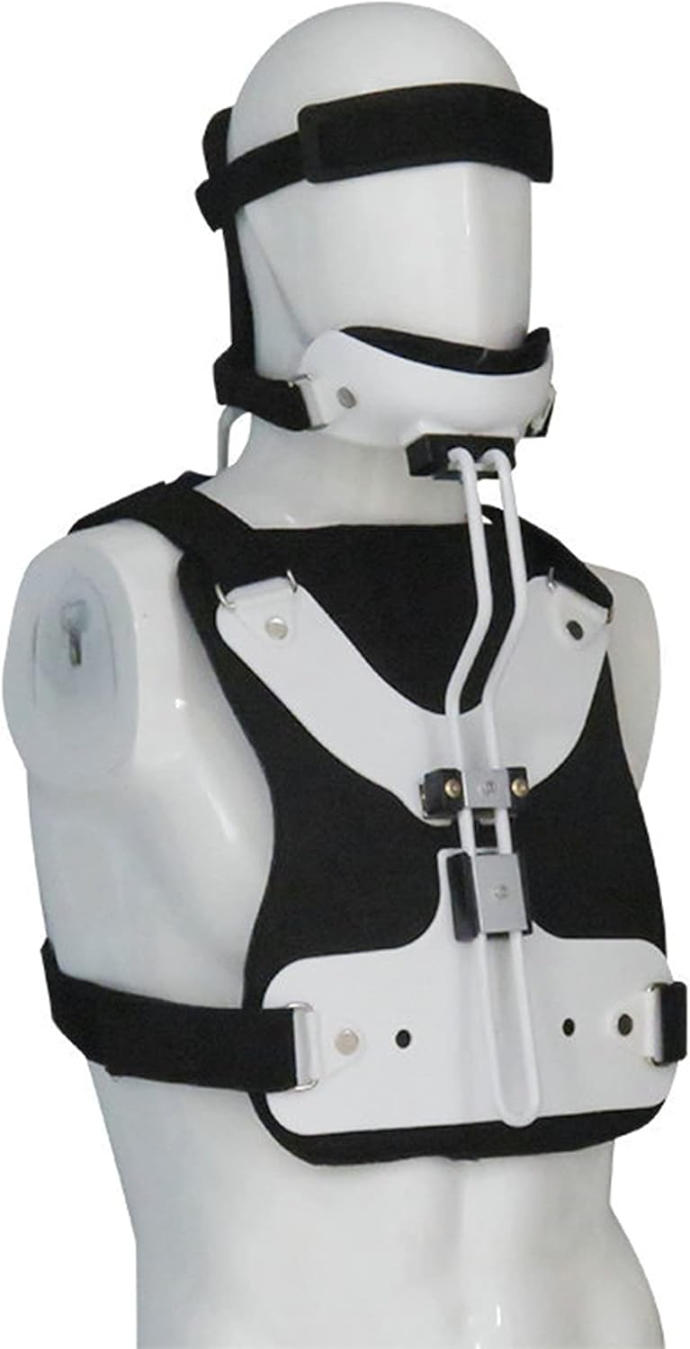 Head Neck Chest Orthosis Arthritis Acute Pain Surgery Fractures Cervical ?Vertebra Rehabilitation Support for Post Trauma Adjustable Head Neck Chest Thoracic