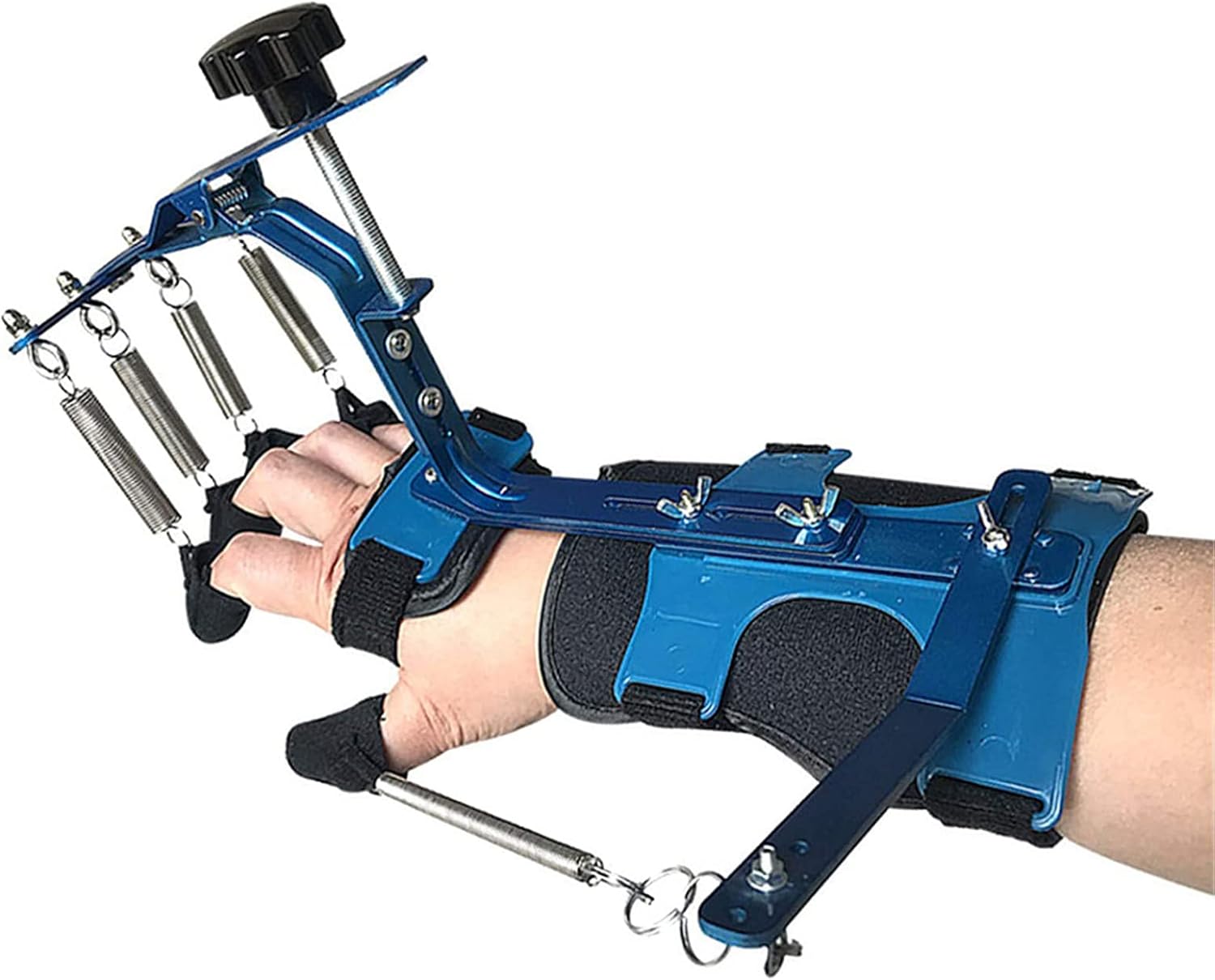 Finger Orthosis Multifunction Hand Wrist Orthosis Separate Finger Splints Flexor Spasm Extension Board Splint Apoplexy Hemiplegia, for Left and Right Hands