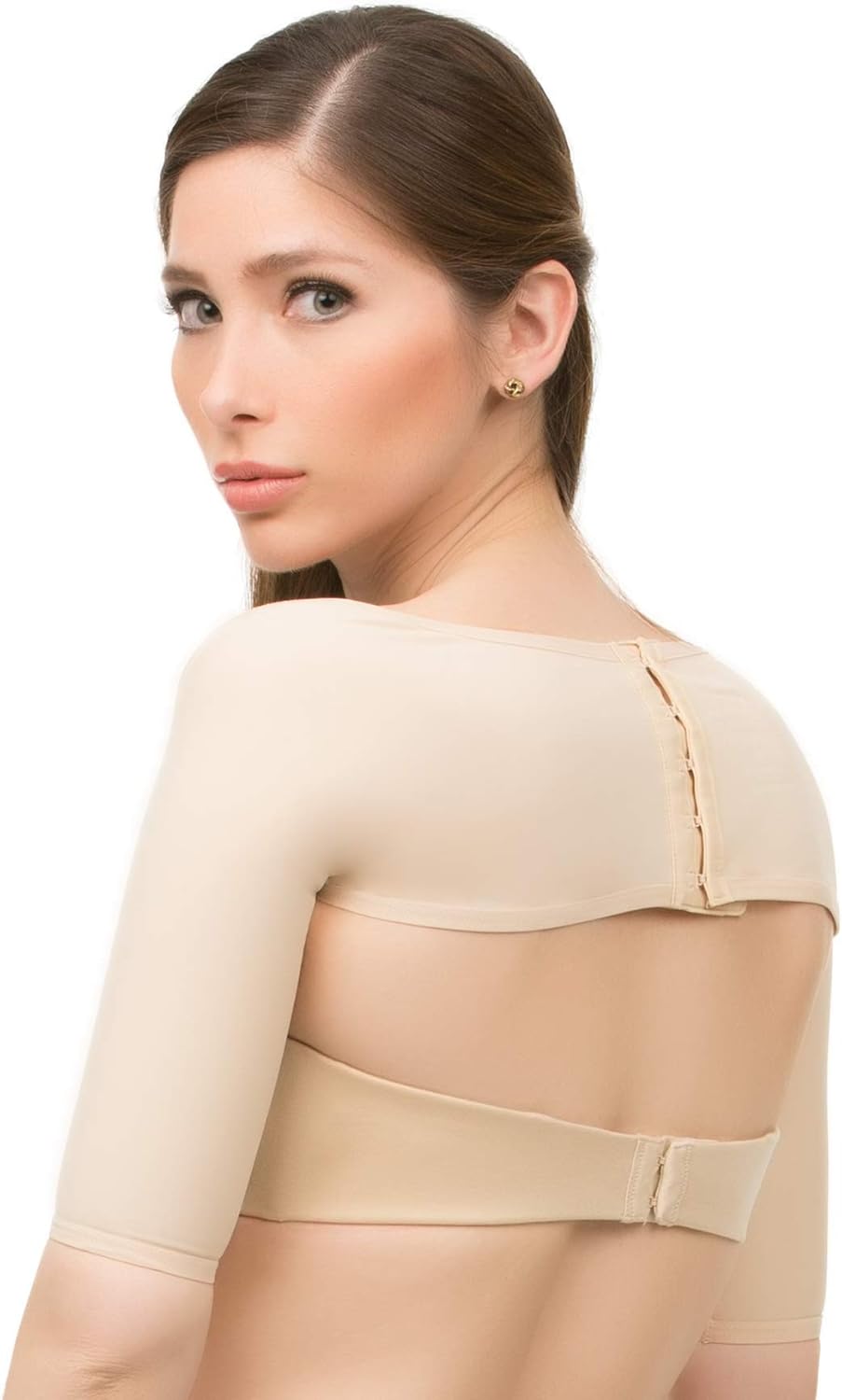 Isavela Womens Above Elbow Sleeves With Hook & Eye Back Closure (SL01-SS)