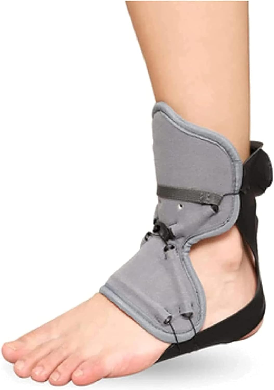 Foot Drop Orthosis, Foot Drop Brace Corrector for Walking, Use As Left Or Right AFO Brace for Hemiplegia Stroke Shoes, Pain Relief and Relieve Pressure,Left-S