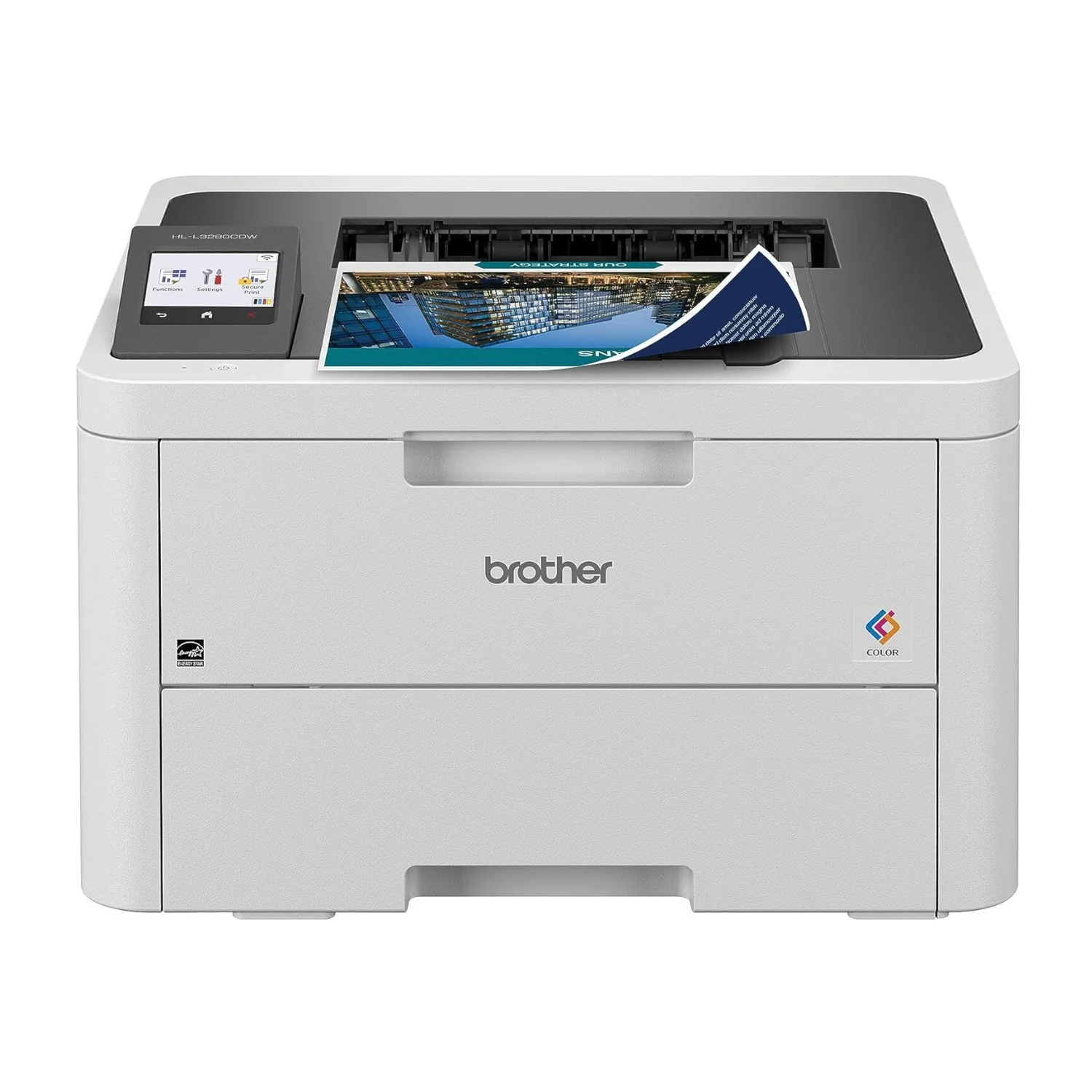Brother 2.7 Inch Touchscreen Wireless Compact Digital Color LED Laser Printer