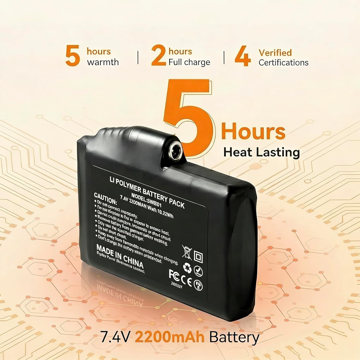 Heated Glove Liners Men Women,Rechargeable Battery Heated Motorcycle Ski Snow Warmer Gloves