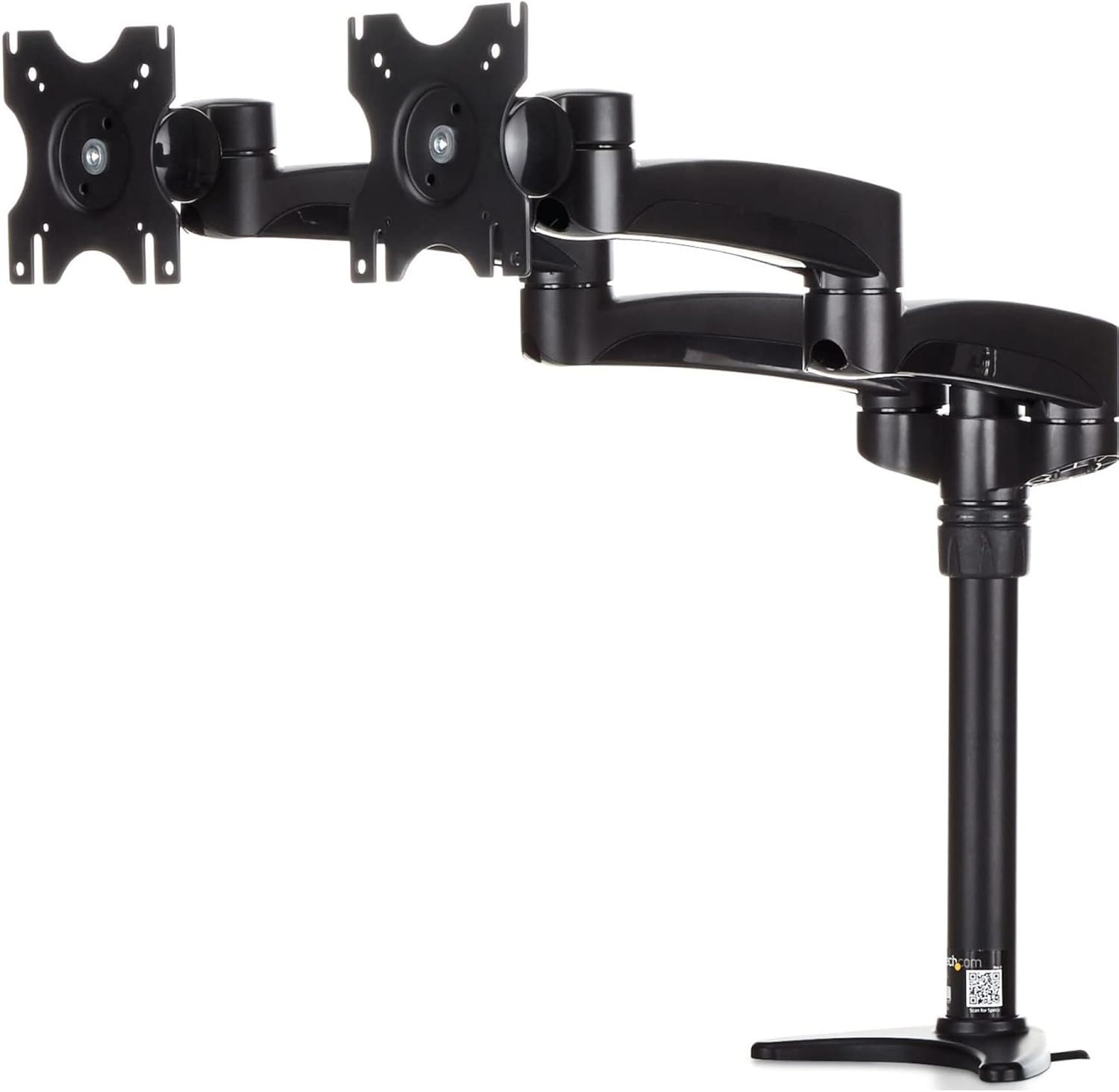 StarTech.com Desk Mount Dual Monitor Arm - Articulating - Supports Monitors 12'' to 24