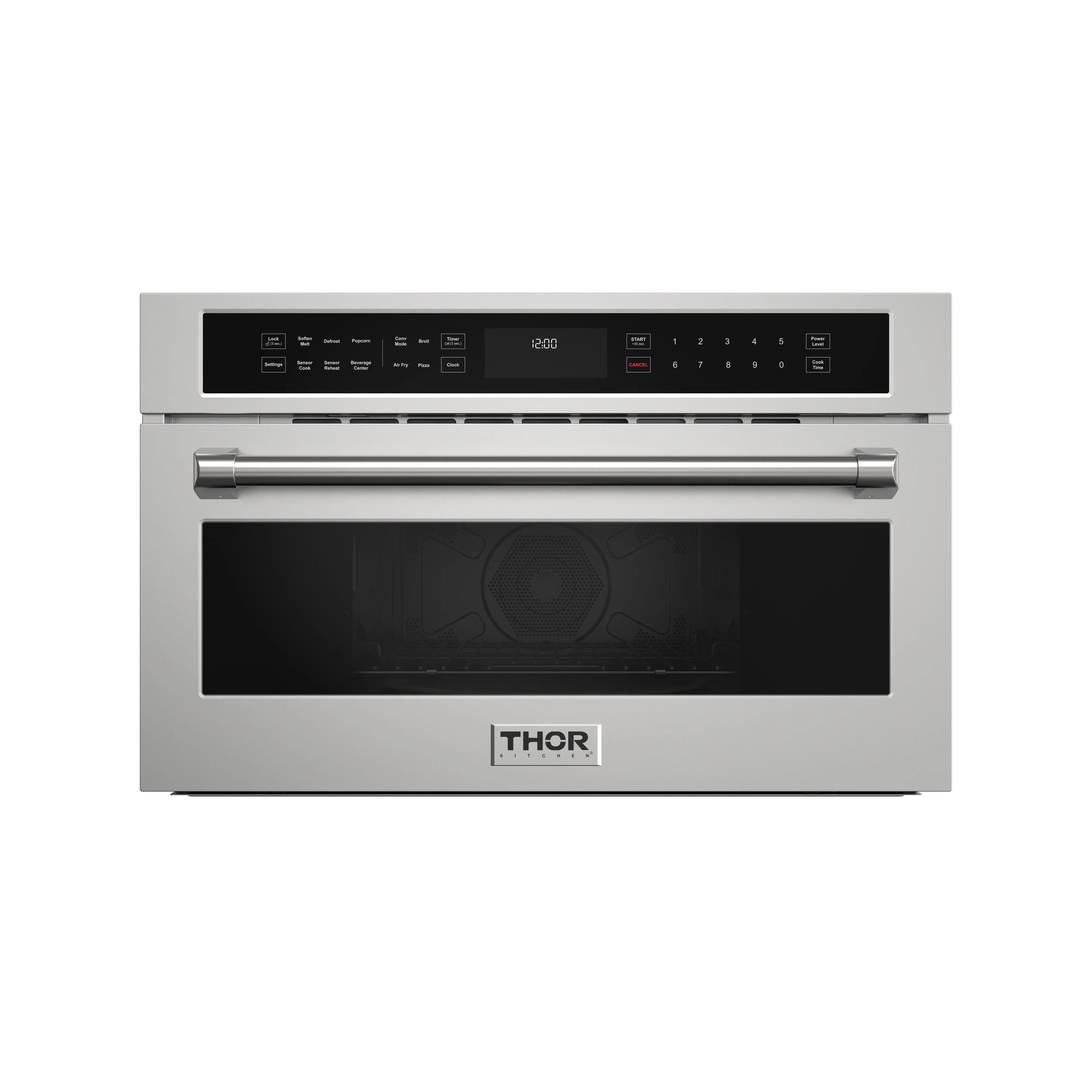 Thor Kitchen 30-Inch Built-In Air Fry Microwave Oven with Drop-Down Door (TMO30H)