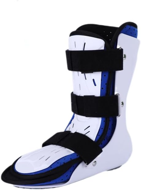 SFKLYU Brace Orthosis Splint Ankle Brace Ankle Foot Drop AFO Brace Orthosis Splint with Front Plate for Ankle Foot Injuries Sprain Broken,Right,L