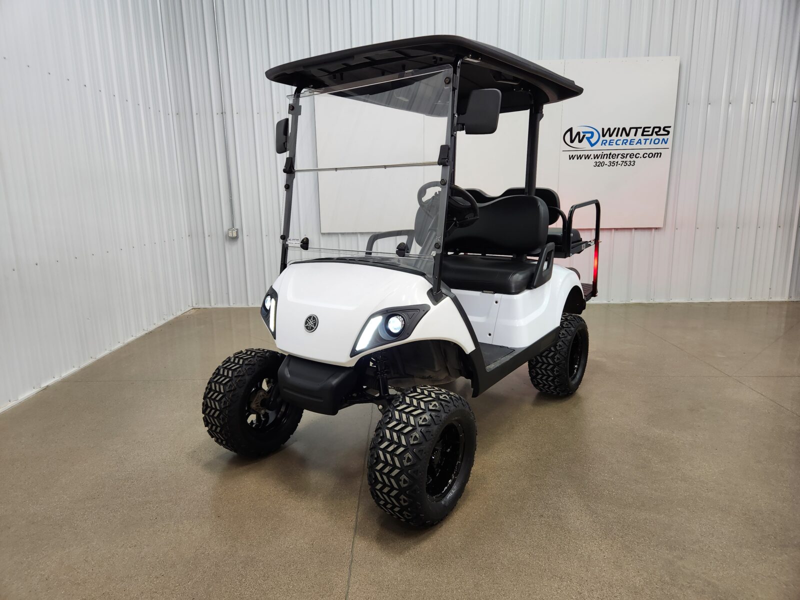 2020 Yamaha Drive 2 Lithium Ion STREET READY Golf Cart, White